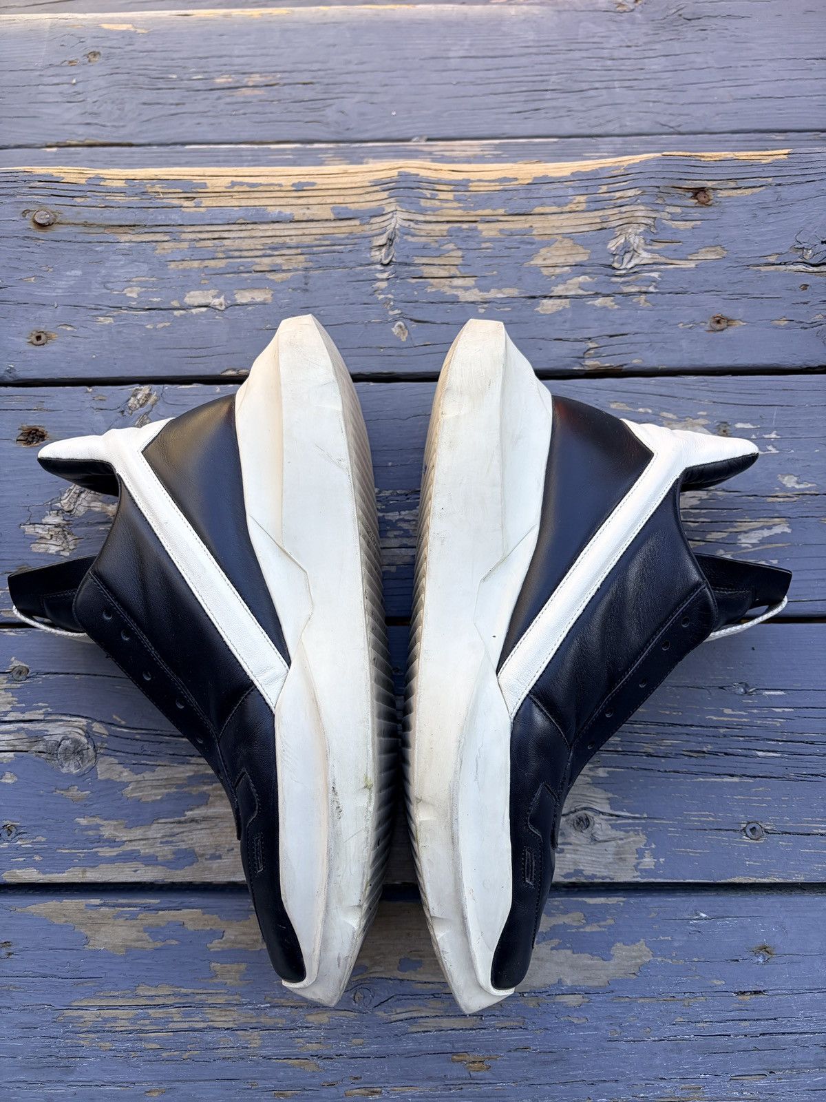 Rick Owens RICK OWENS GETH RUNNER IT 42.5 Size US 9.5 / EU 42-43 - 4 Thumbnail