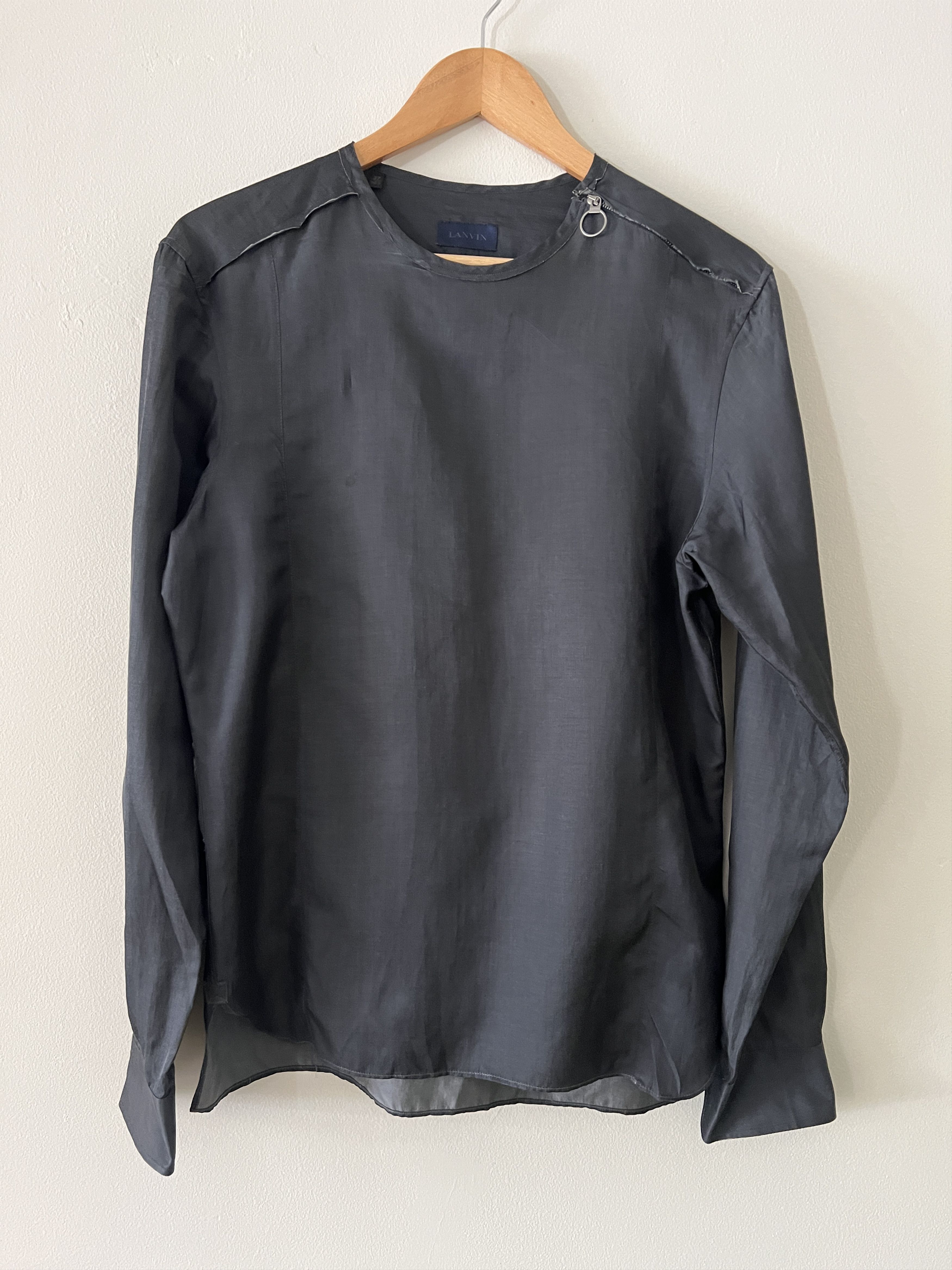 Lanvin Lanvin Silk Cotton shirt, Lucas Ossendrijver era Size US S / EU 44-46 / 1 - 3 Thumbnail