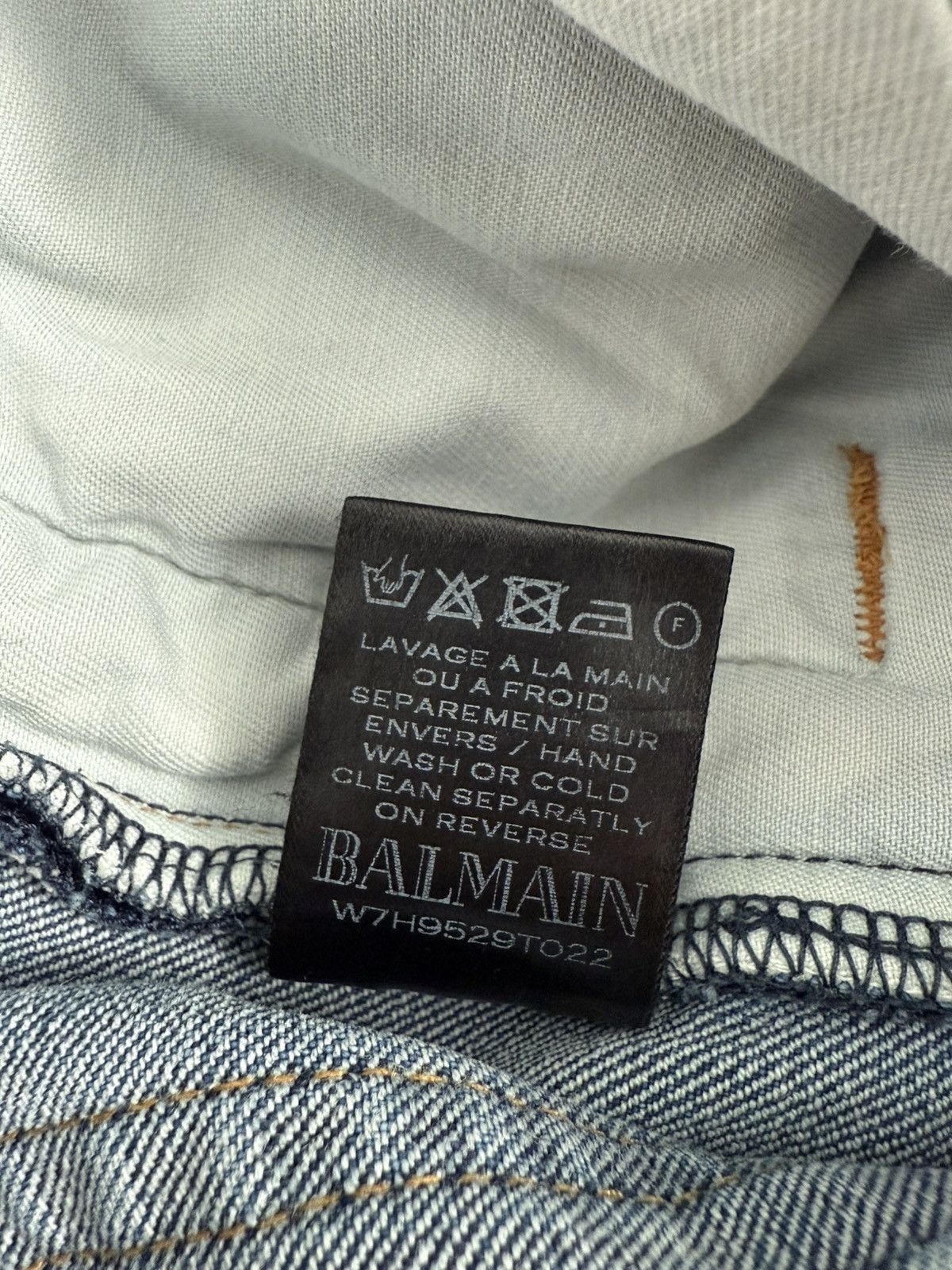 Balmain Balmain Paris Jeans Size US 30 / EU 46 - 10 Thumbnail