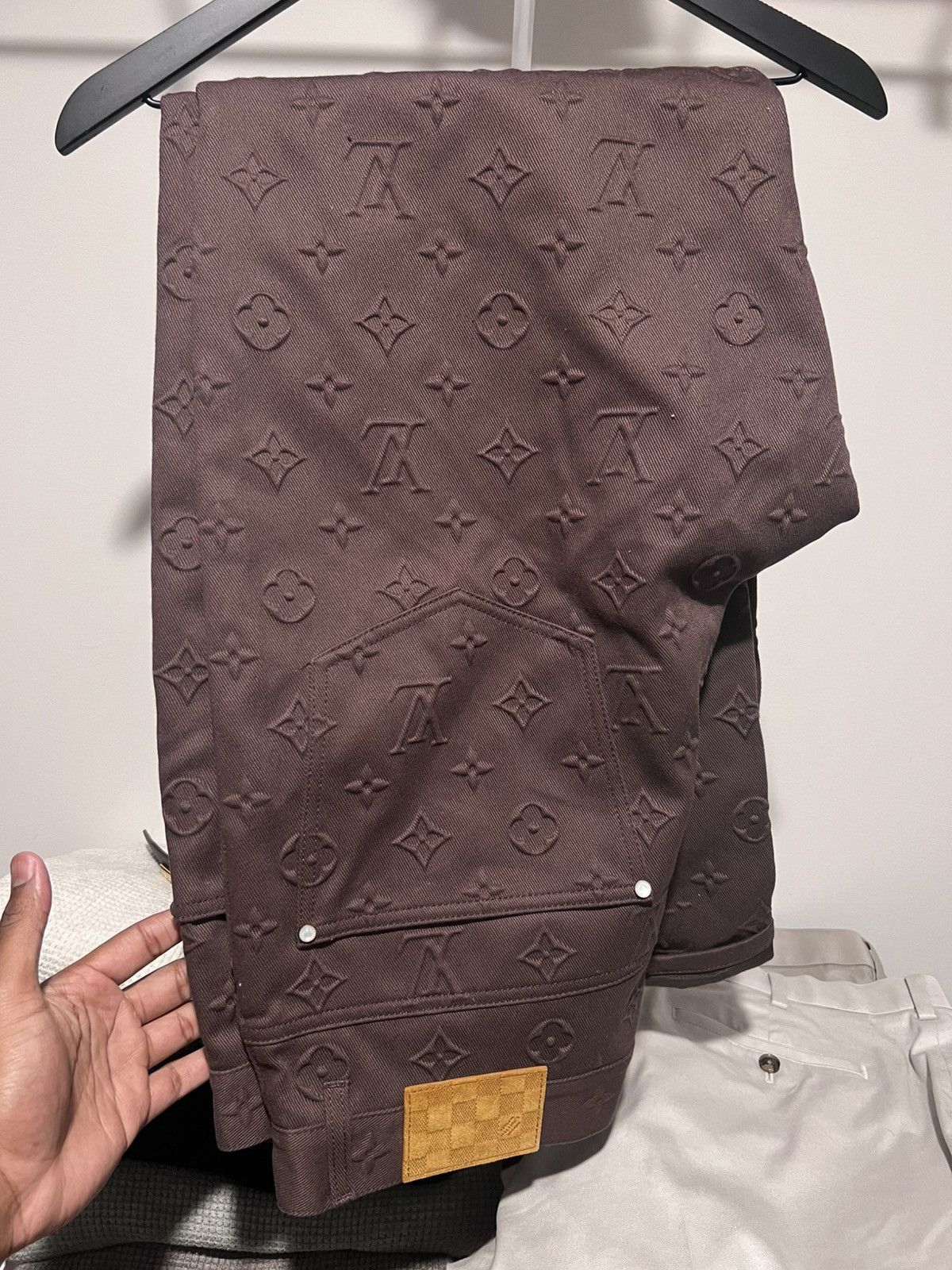 Louis Vuitton Louis Vuitton Monogrammed Skate Pants Size US 38 / EU 54 - 1 Thumbnail