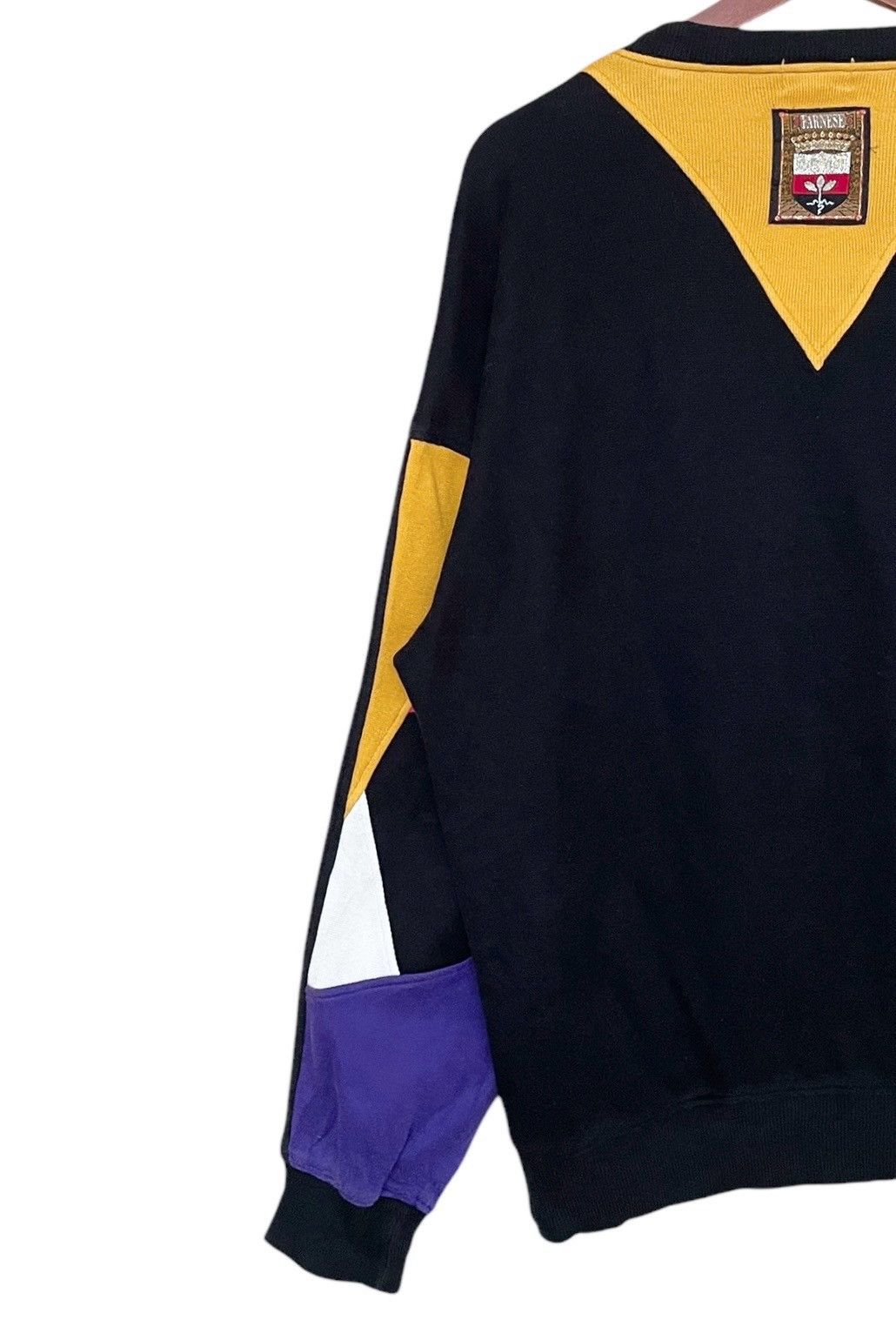 Japanese Brand × Vintage Vintage Japanese Brand Farnese Multicolour Sweatshirt 1990s Size US M / EU 48-50 / 2 - 7 Thumbnail