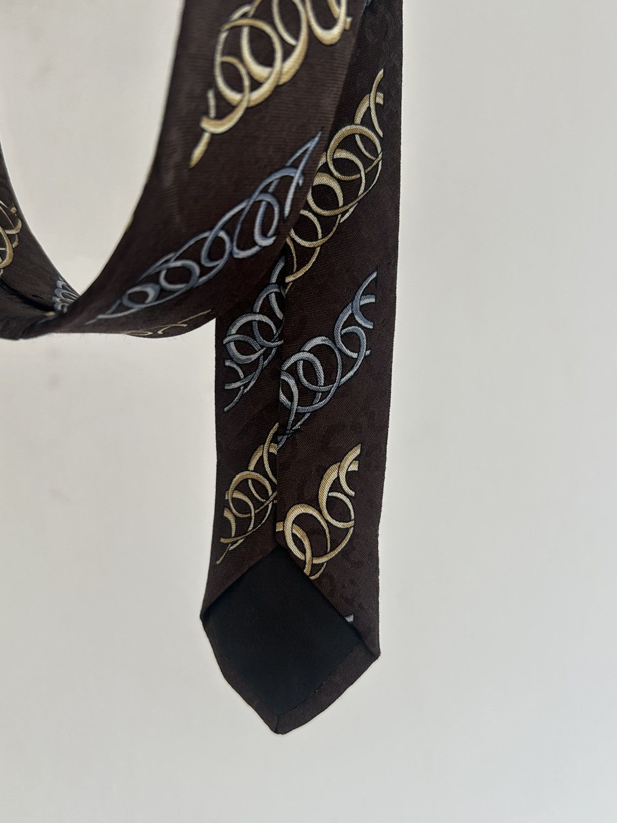 Mila Schon Mila Schon Vintage Tie Brown Size ONE SIZE - 4 Thumbnail