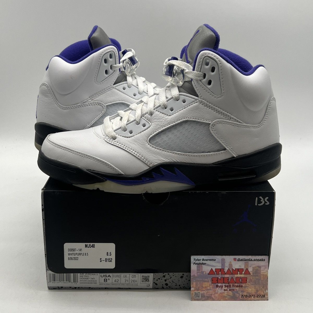 Jordan Brand Air Jordan 5 concord Size US 8.5 / EU 41-42 - 1 Thumbnail