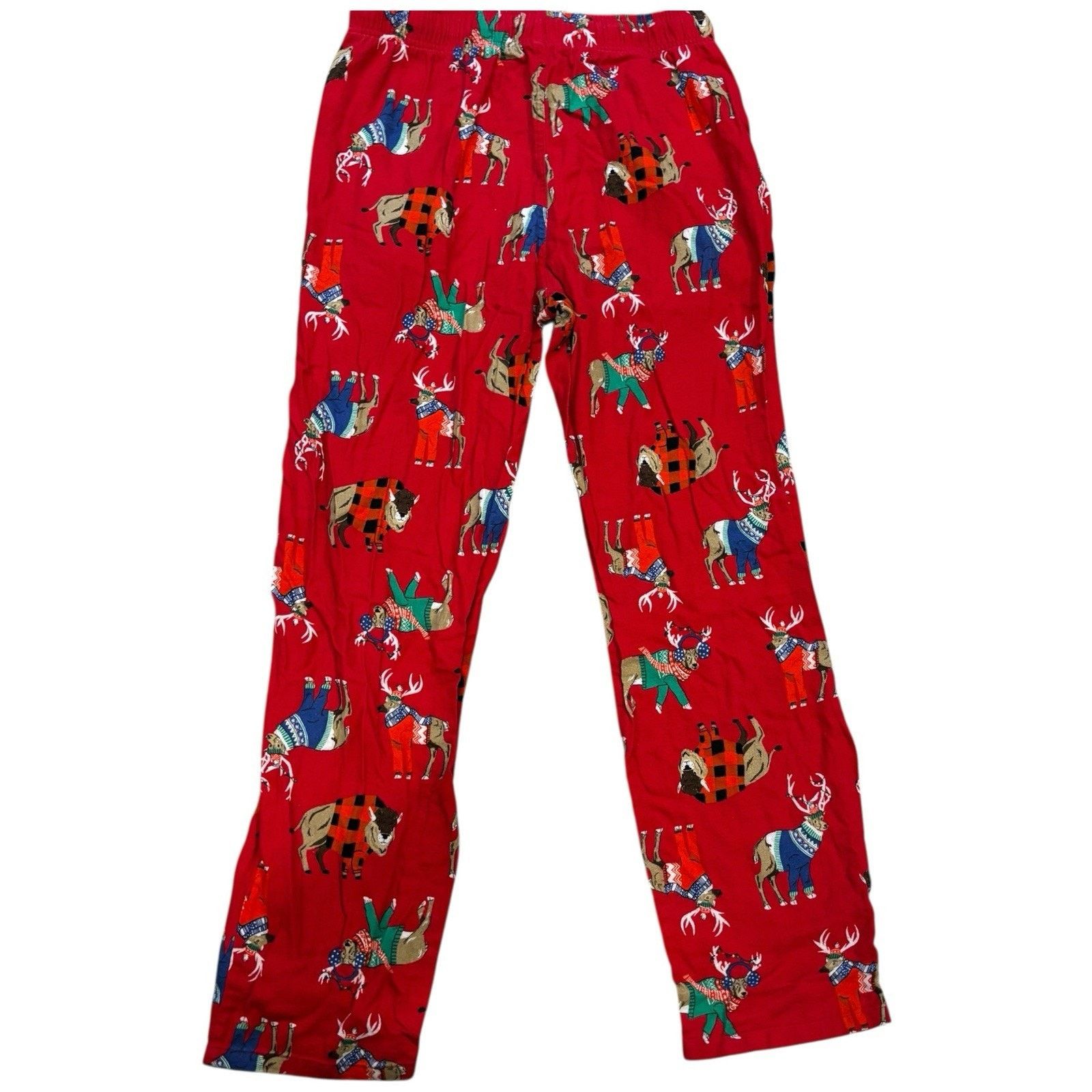 Old Navy Old Navy Holiday PJ Flannel Pants Medium Ski Sweater Buffalo Size US 30 / EU 46 - 2 Thumbnail
