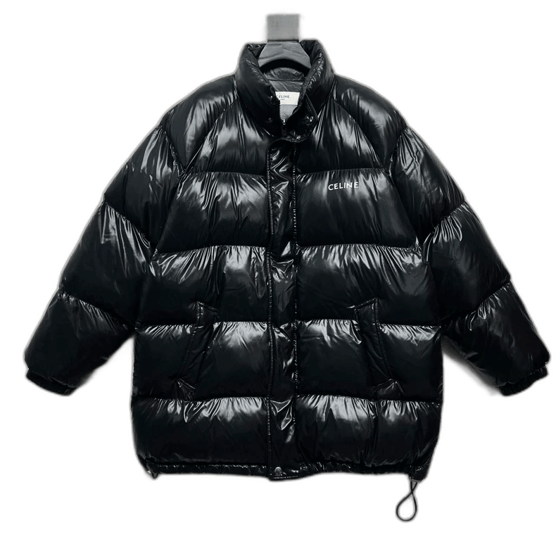 Celine CELINE Logo Print Mid-Length Cotton Jacket Size US L / EU 52-54 / 3 - 1 Thumbnail