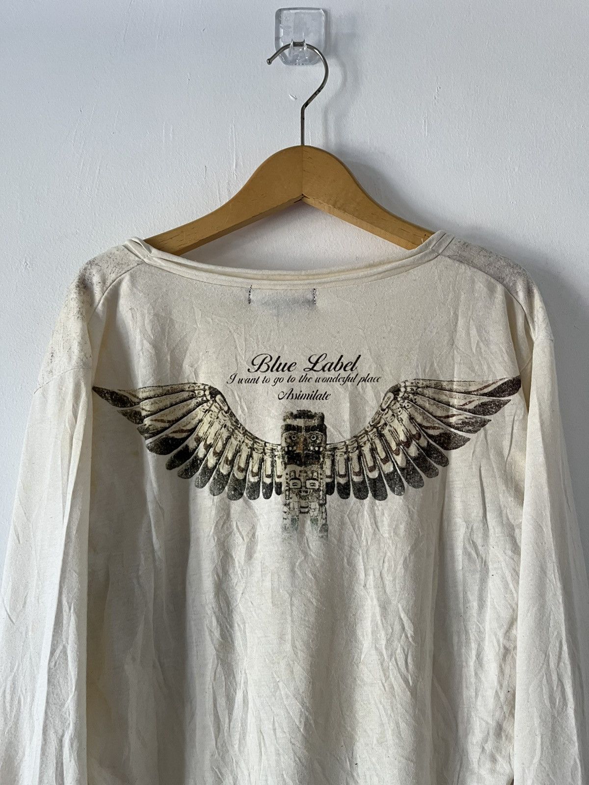 semanticdesign Vintage Semantic Design Tribal Blue Label Vkei Long Sleeve Size US M / EU 48-50 / 2 - 6 Thumbnail