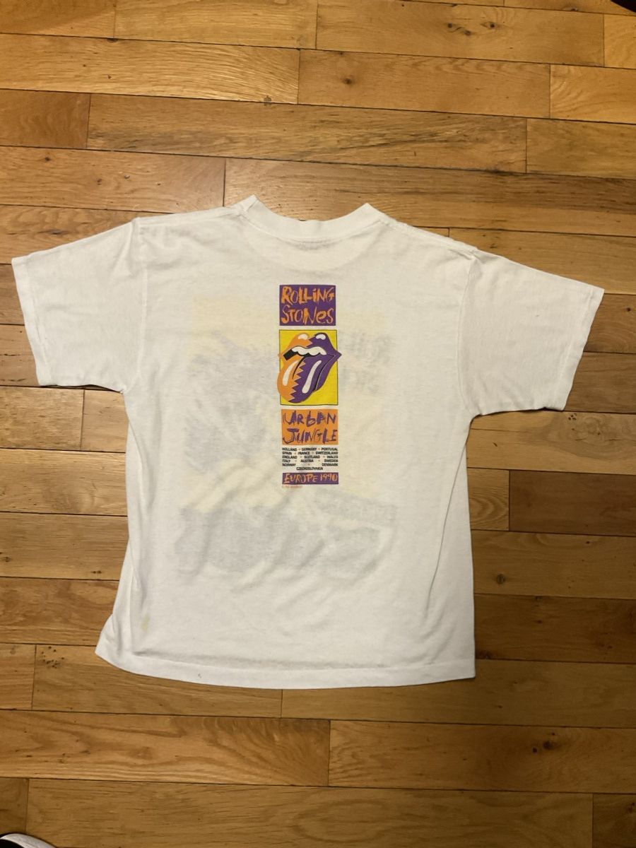 The Rolling Stones × Vintage Vintage Rolling Stones 1990 Urban Jungle Europe Graphic T Size US M / EU 48-50 / 2 - 5 Thumbnail