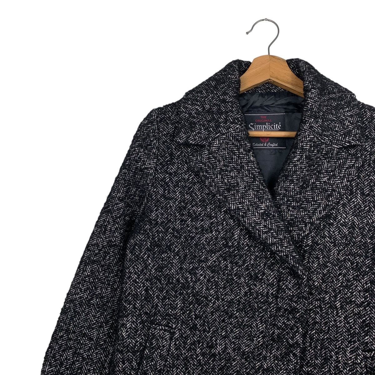 Japanese Brand Japanese Brand Simplicite Herringbone Wool Jacket Size M / US 6-8 / IT 42-44 - 6 Thumbnail
