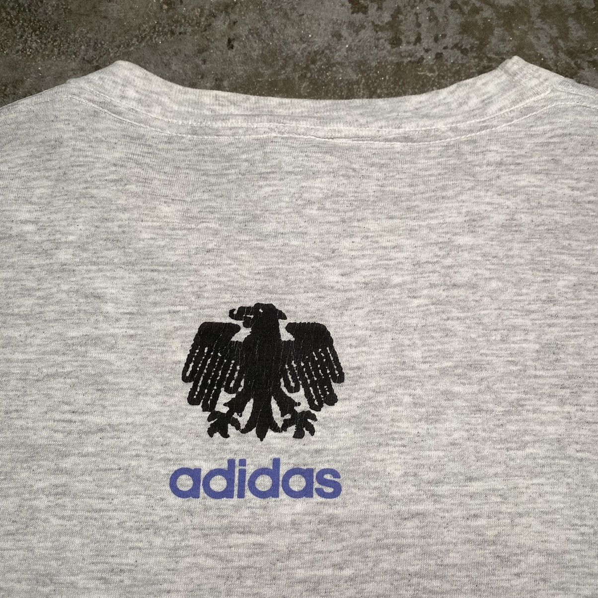 Adidas Vintage Adidas Germany Deutscher Fussball T Shirt Size US L / EU 52-54 / 3 - 10 Thumbnail