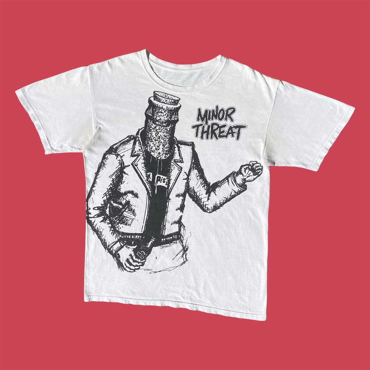 Band Tees RARE ‼️ Minor Threat Size US M / EU 48-50 / 2 - 1 Thumbnail