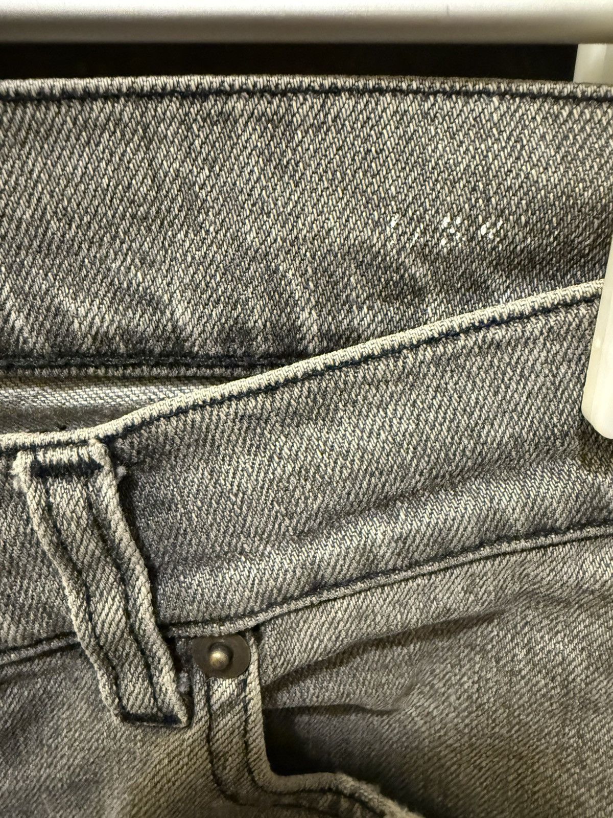 Saint Laurent Paris Saint Laurent 2015 D02 32 Gray Hedi Jeans Size US 32 / EU 48 - 3 Thumbnail