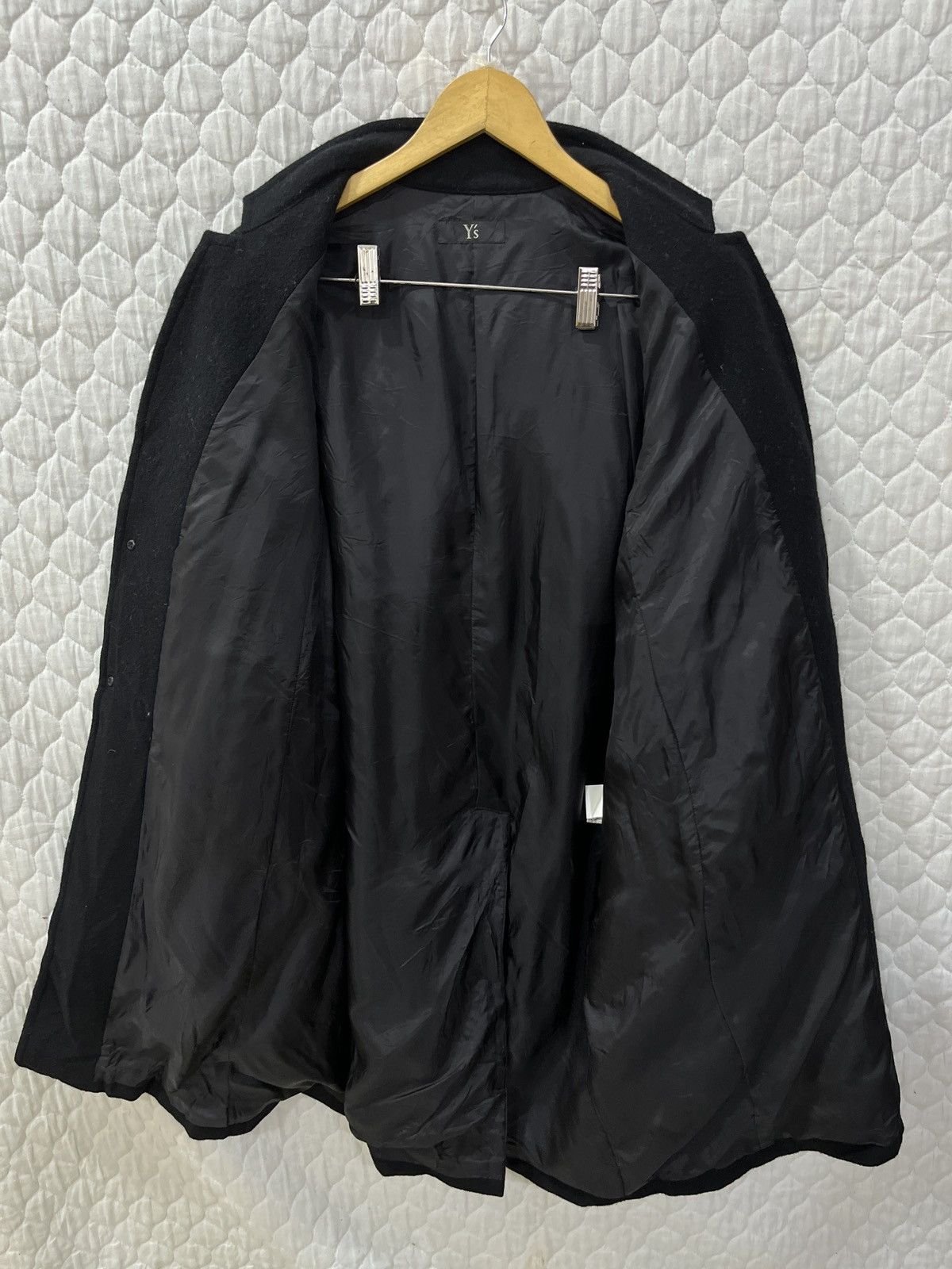 Yohji Yamamoto (Zzzz)🔥🔥ARCHIVE VINTAGE YOHJI YAMAMOTO Y’S LONG COAT Size M / US 6-8 / IT 42-44 - 7 Thumbnail