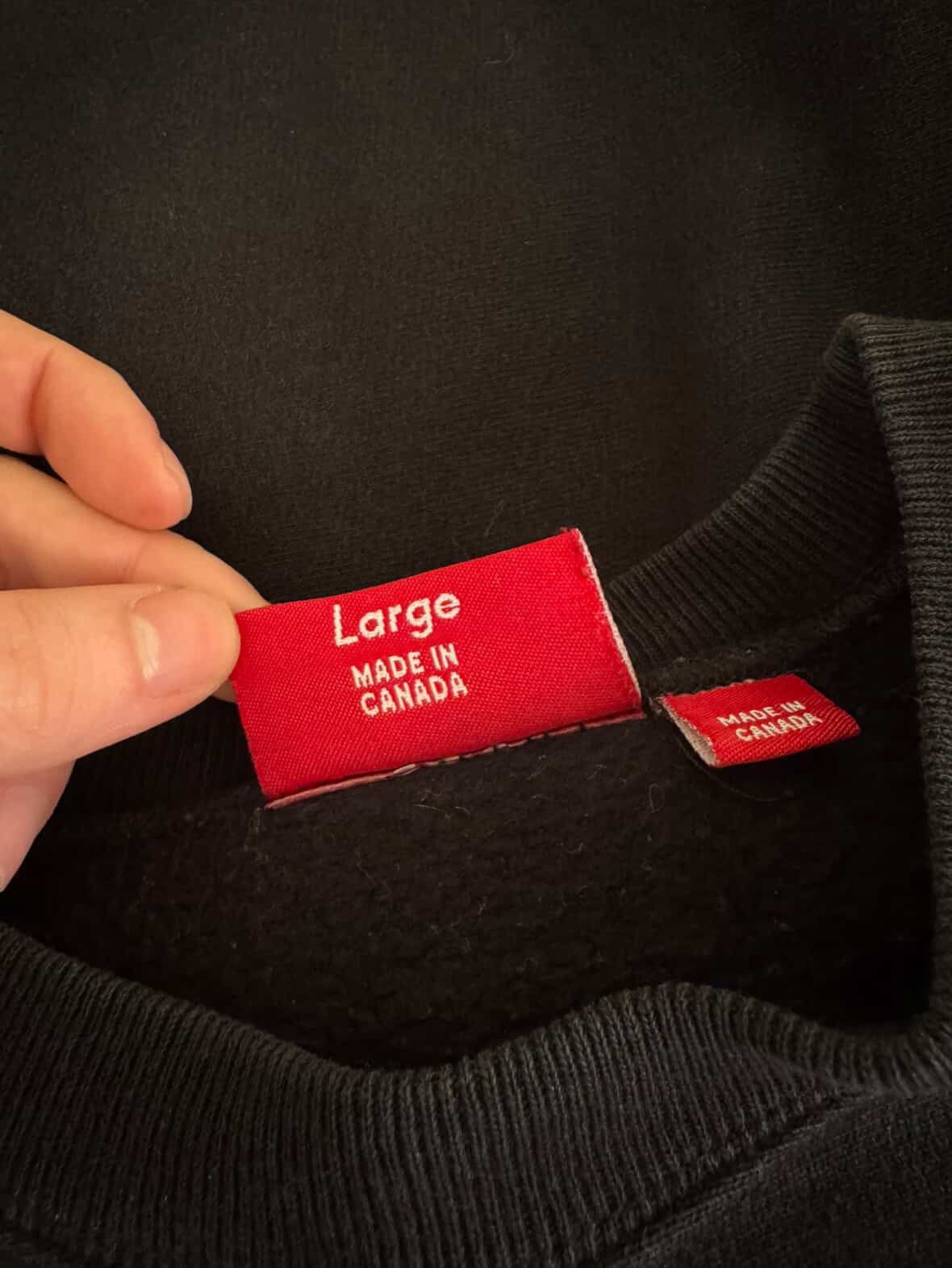 Supreme 1999 Supreme Black Box Logo Crewneck Size US L / EU 52-54 / 3 - 5 Thumbnail