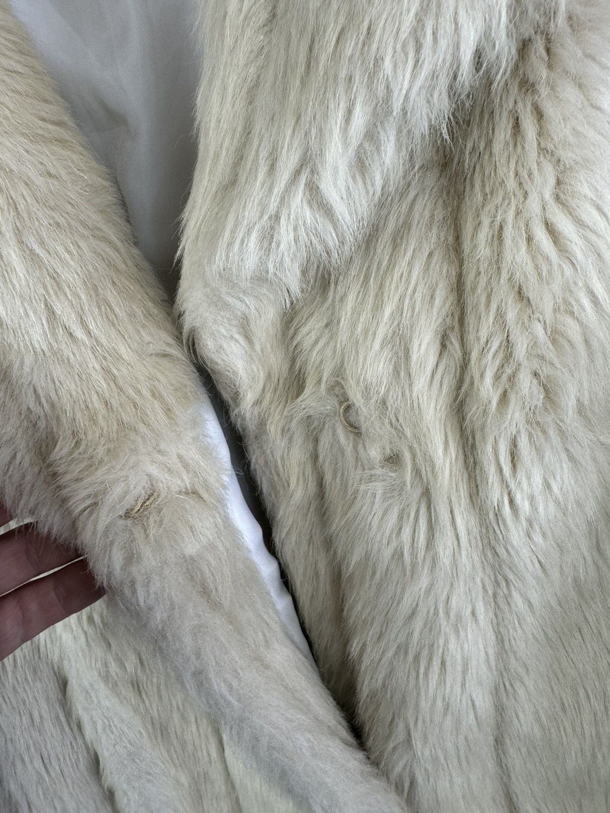 If Six Was Nine Vintage Rare Faux Fur y2K Style Coat Luxurious Simulated Fur Size M / US 6-8 / IT 42-44 - 5 Thumbnail