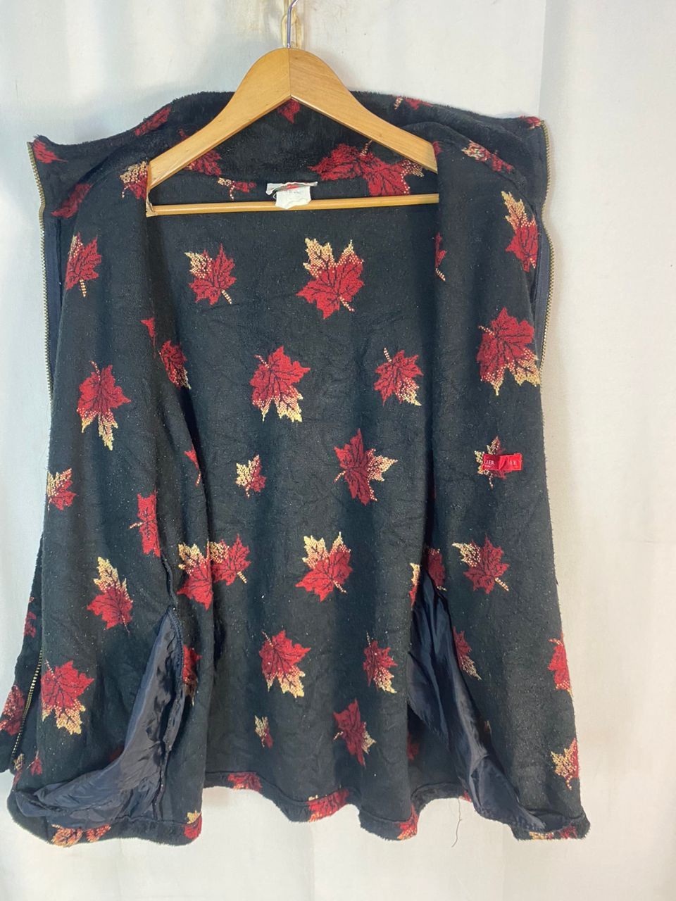 Vintage Vintage fullprint fleece zipper jacket made in Canada Size US L / EU 52-54 / 3 - 9 Thumbnail