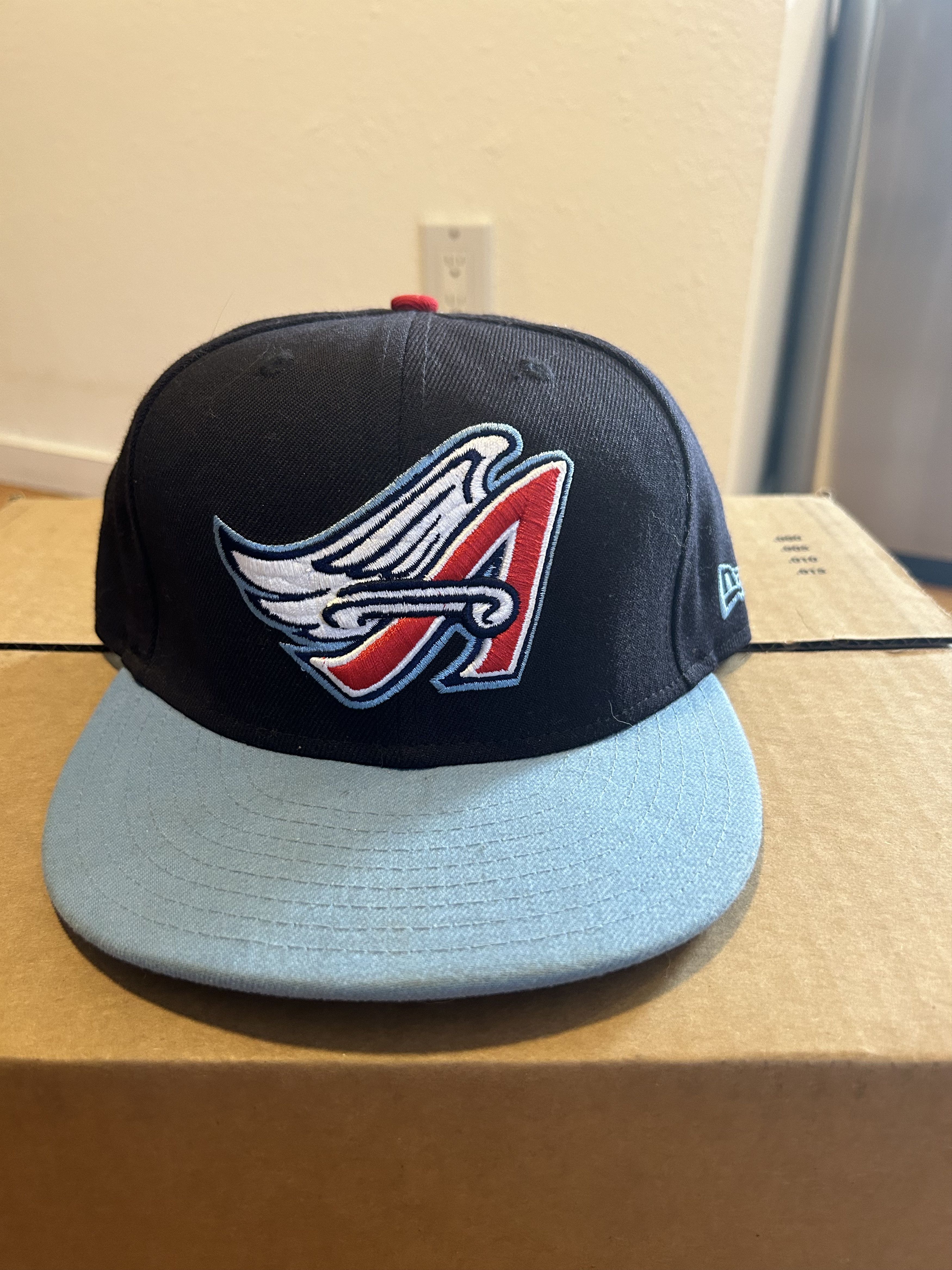 New Era 7 3/8 Anaheim Angels New Era Fitted - Los Angeles LA Size ONE SIZE - 1 Thumbnail