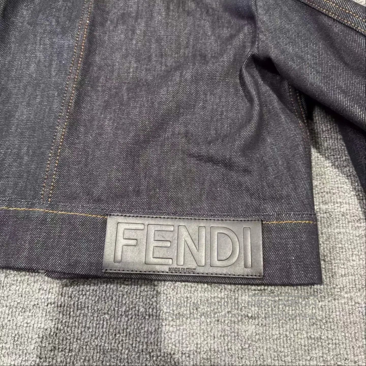 Fendi FENDI Denim Jacket| Size S / US 4 / IT 40 - 3 Thumbnail