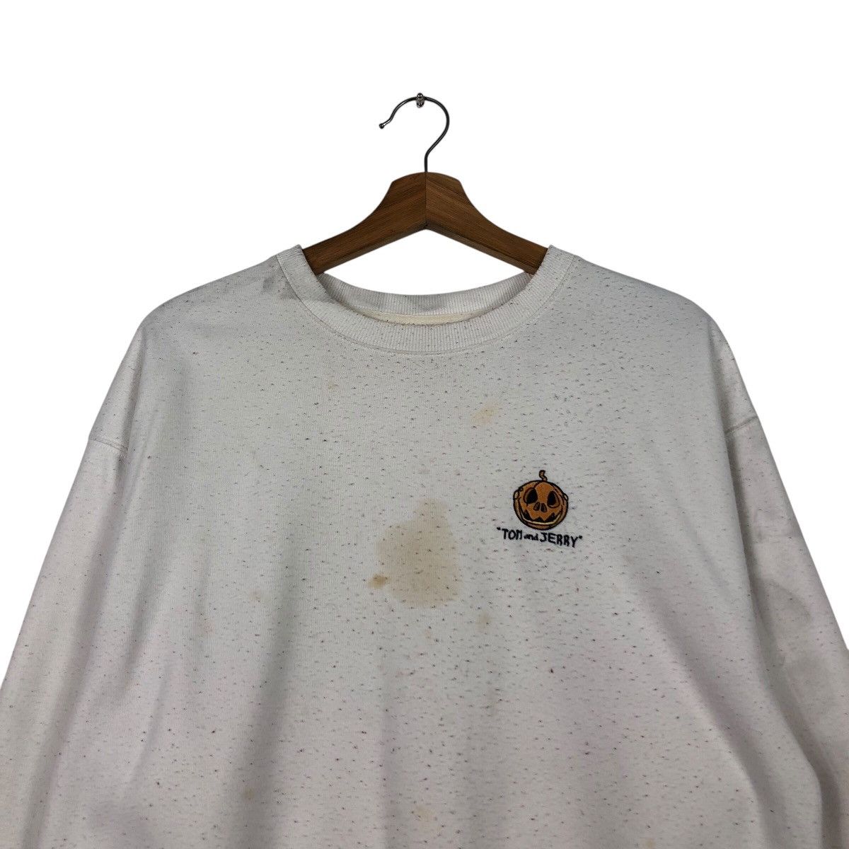 Cartoon Network × Japanese Brand × Vintage 📌Vintage Sweatshirt Crewneck Tom & Jerry Cartoon Big Logo Size US M / EU 48-50 / 2 - 4 Thumbnail