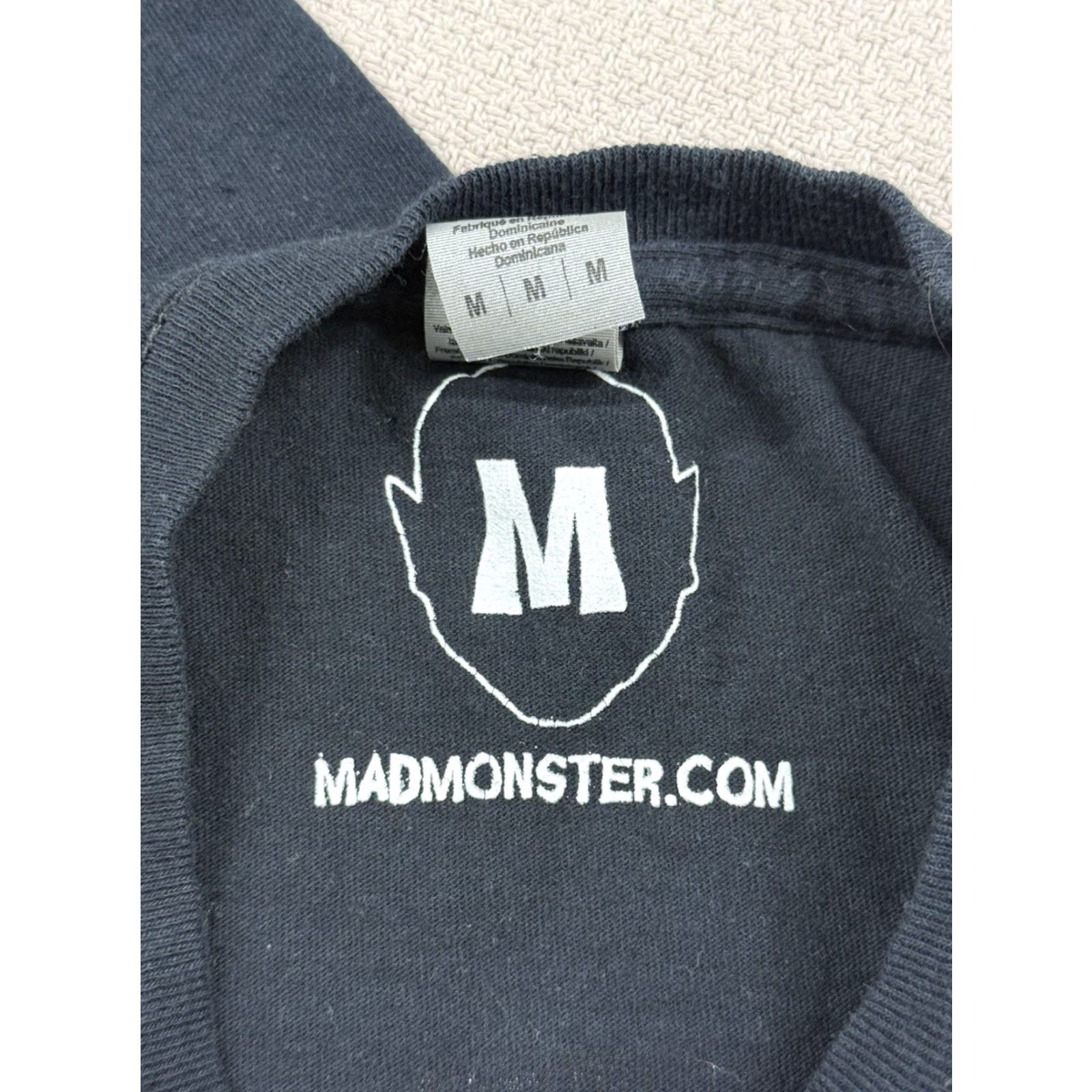 Doublet VINTAGE Mad Monster Expo RIP Sid Haig Memorial Horror Double-Sided Tshirt Mens Medium Black Cotton Knit Crew Neck Short Sleeve Graphic Print Logo Size US M / EU 48-50 / 2 - 6 Thumbnail