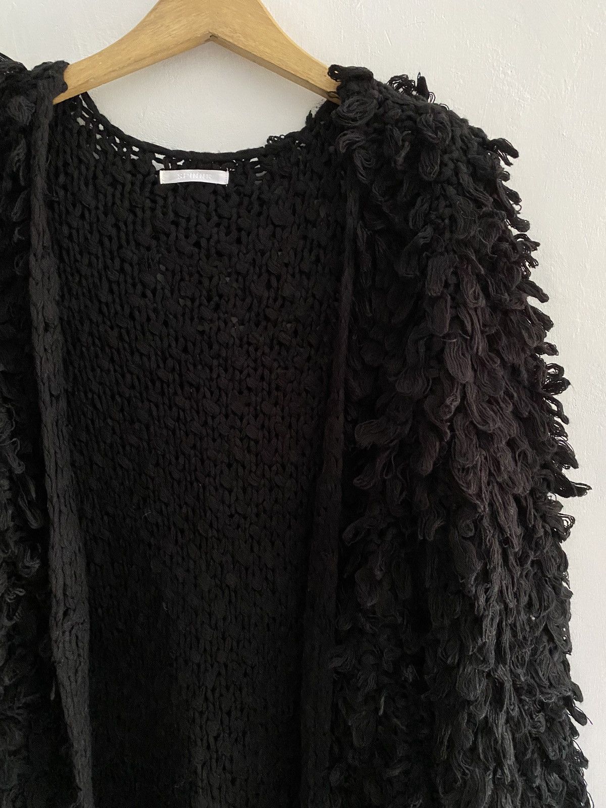 If Six Was Nine × Japanese Brand × Le Grande Bleu (L.G.B.) Crazy spinns tassel fringed wool cardigan Size US M / EU 48-50 / 2 - 4 Thumbnail