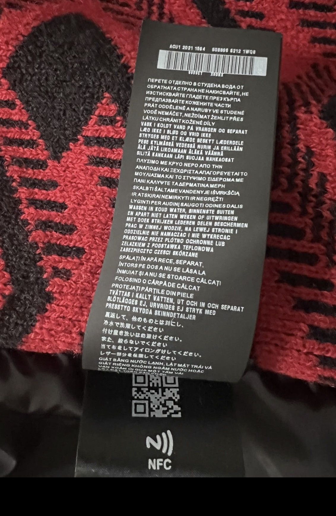 Prada × Raf Simons Rare Runway long bomber with knit jacket $7700 Size US M / EU 48-50 / 2 - 24 Thumbnail