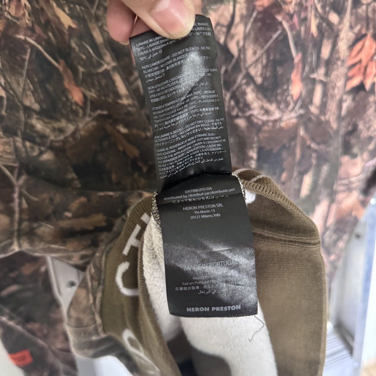 Heron Preston Heron Preston Realtree Hoodie Size US M / EU 48-50 / 2 - 11 Thumbnail