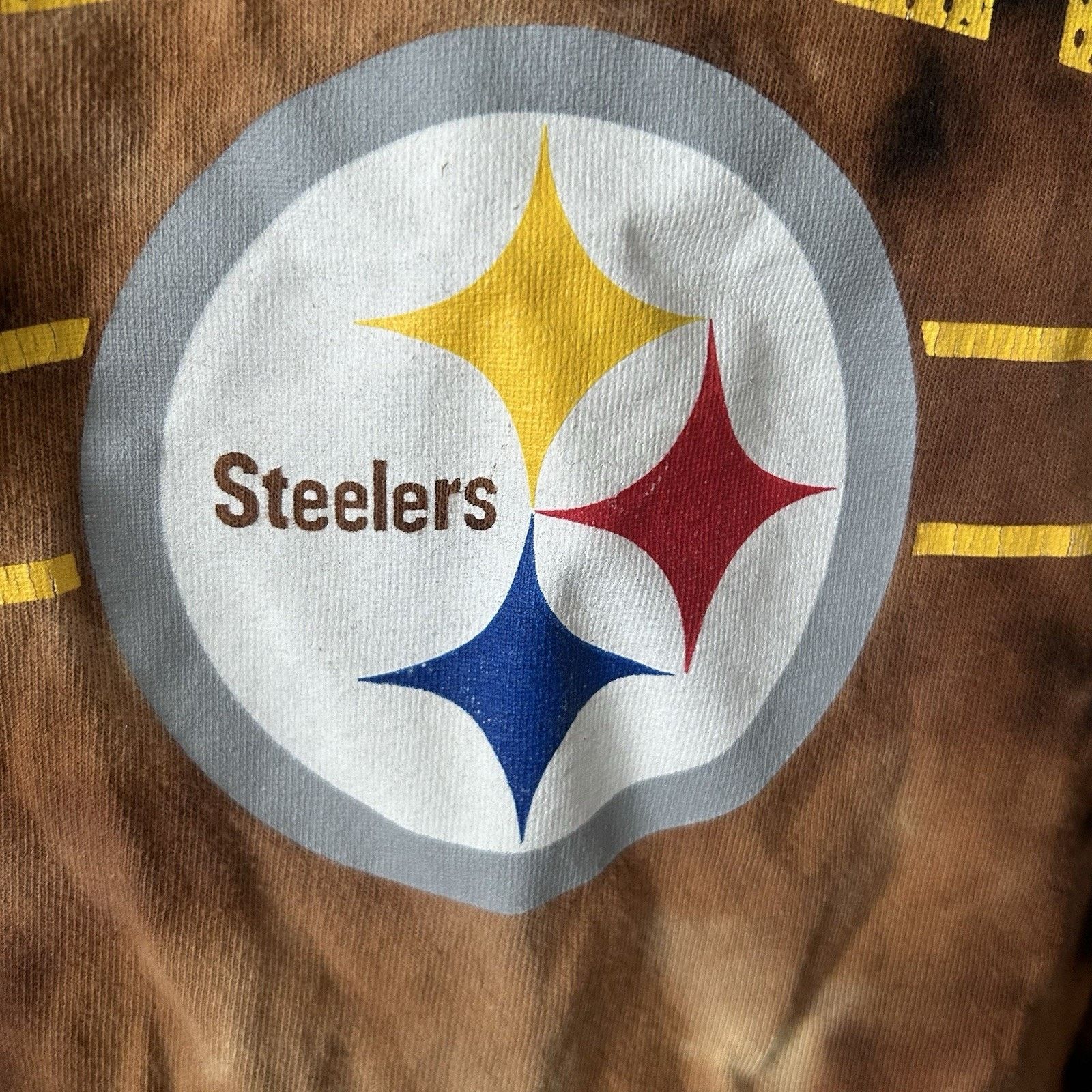 NFL NFL Team Apparel Pittsburgh Steelers Tie Dye Long Sleeve Size US M / EU 48-50 / 2 - 5 Thumbnail