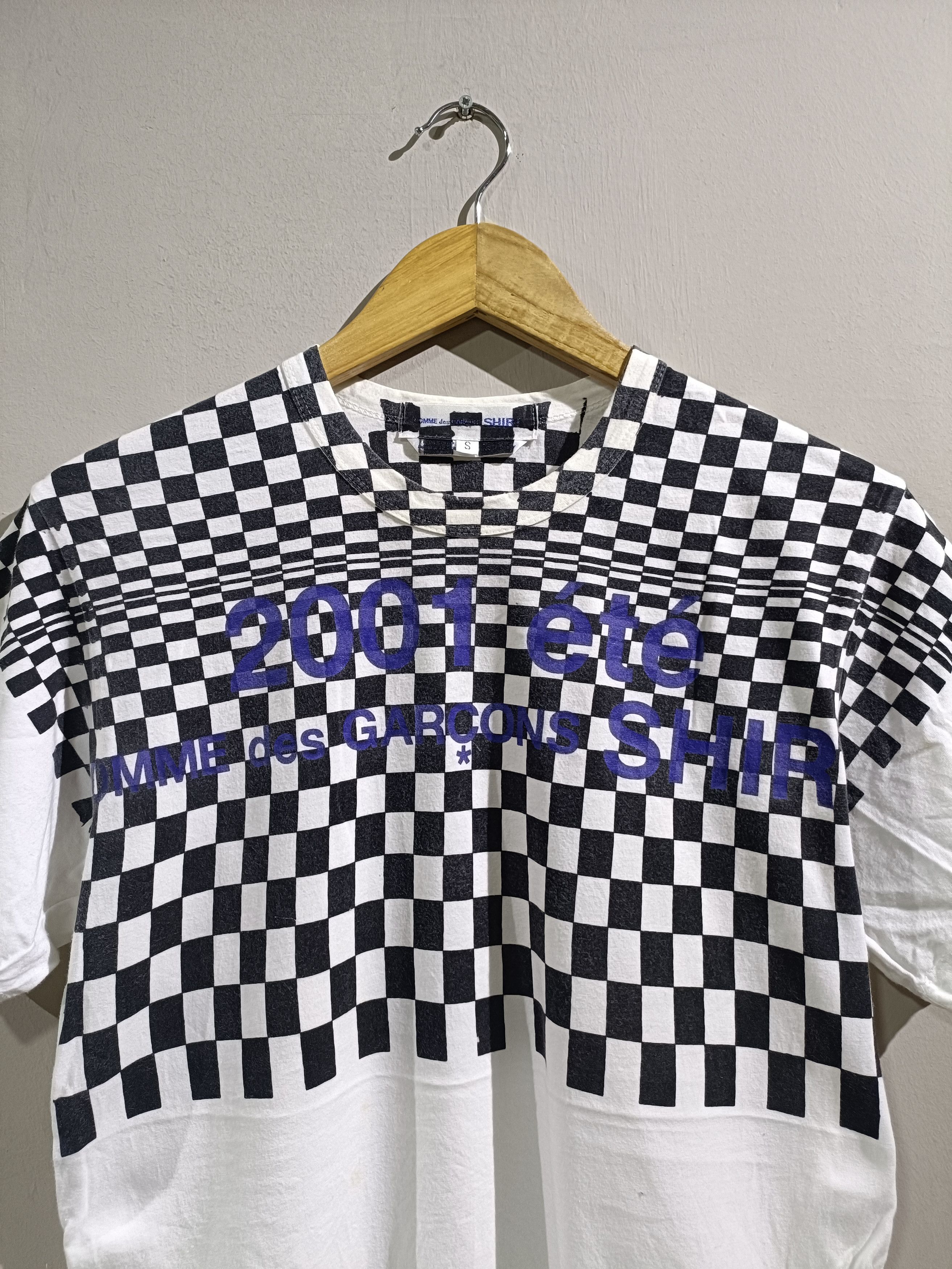 Comme des Garcons × Designer Comme Des Garcons shirt Check Box Design Japanese Brand Size US S / EU 44-46 / 1 - 3 Thumbnail