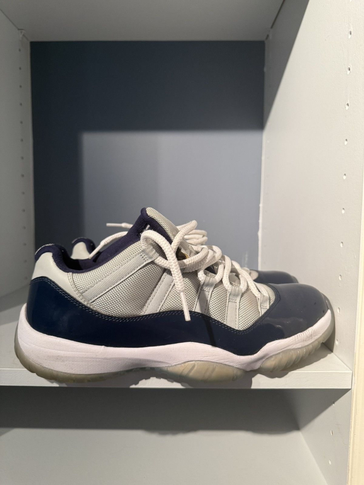 Jordan Brand Jordan 11 Low Georgetown Sneaker Size US 10 / EU 43 - 1 Thumbnail