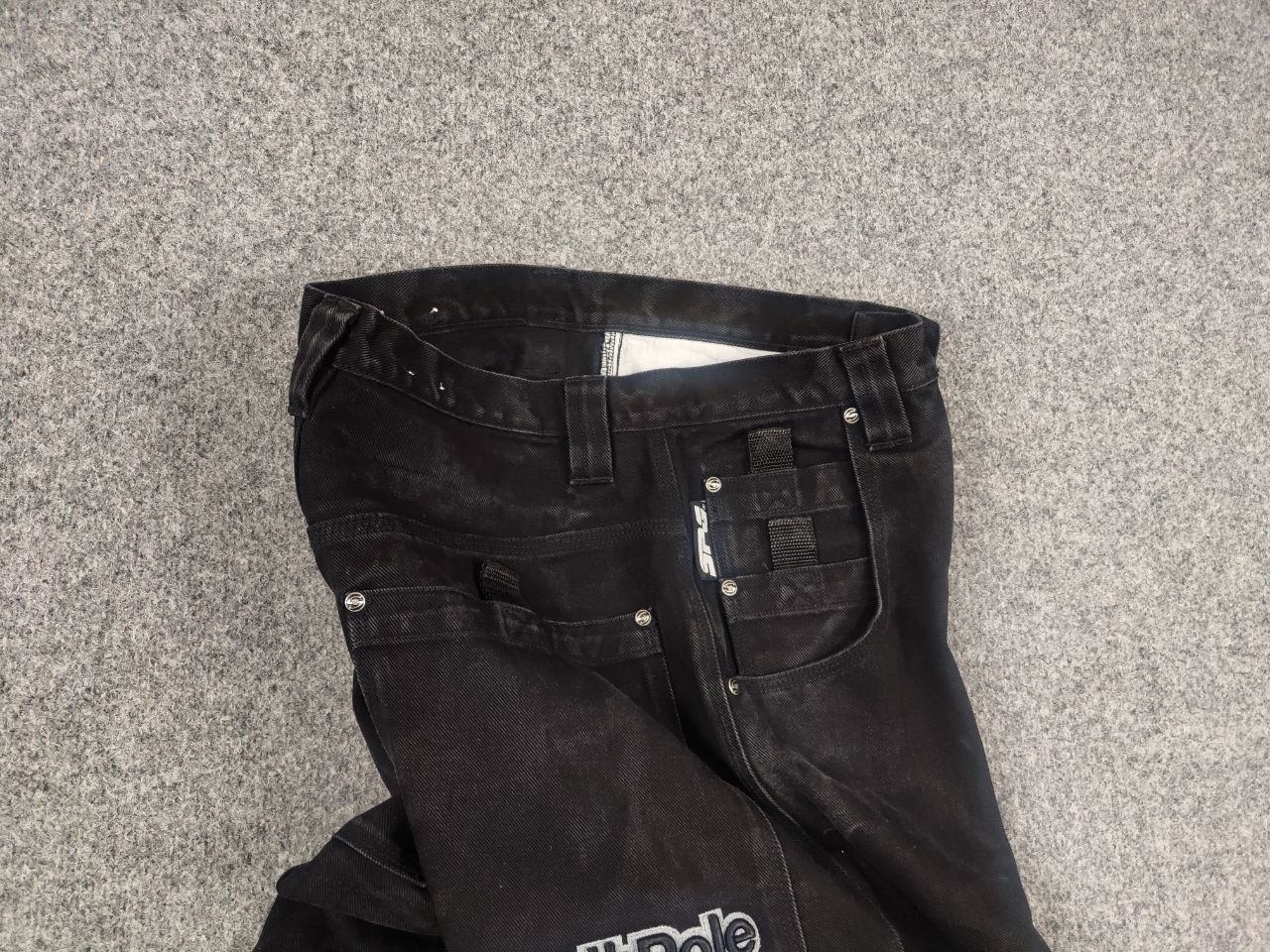 Southpole Vintage Southpole baggy Black denim Shorts Y2k Style Rap Size US 34 / EU 50 - 4 Thumbnail