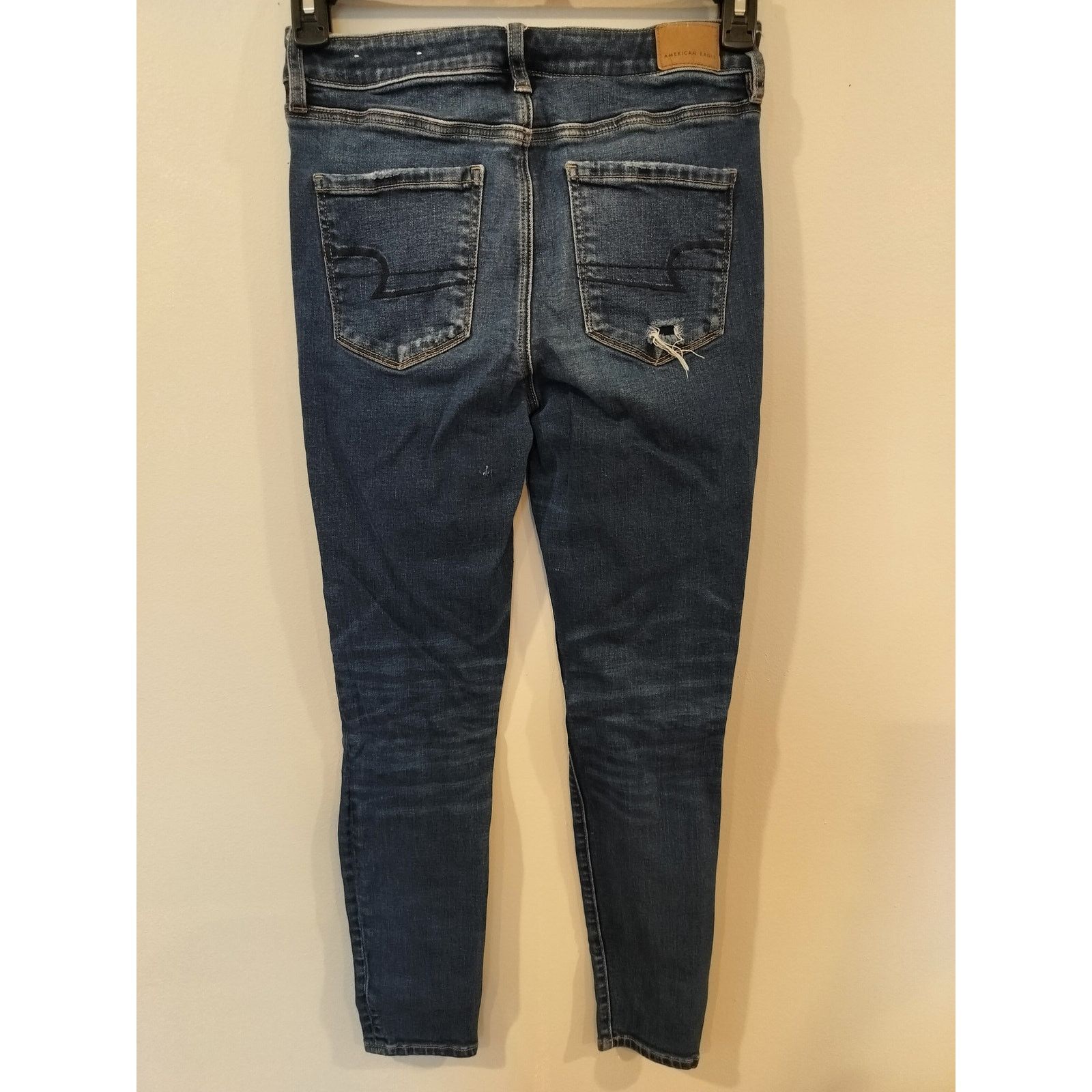Other American Eagle Super Stretch Distressed Skinny Jeans 6R Size 28" / US 6 / IT 42 - 5 Thumbnail