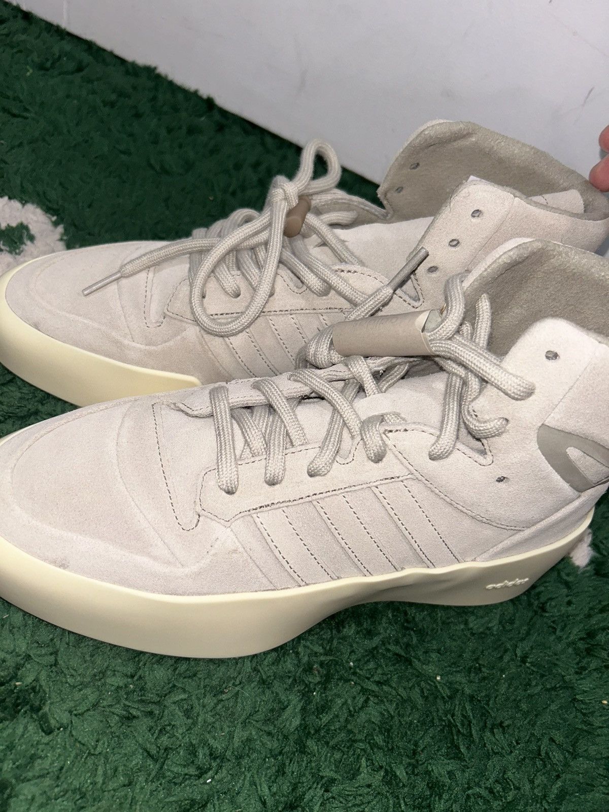Adidas × Fear of God Size 9.5 - adidas Fear of God Athletics x '86 High Sesame Size US 9.5 / EU 42-43 - 6 Thumbnail