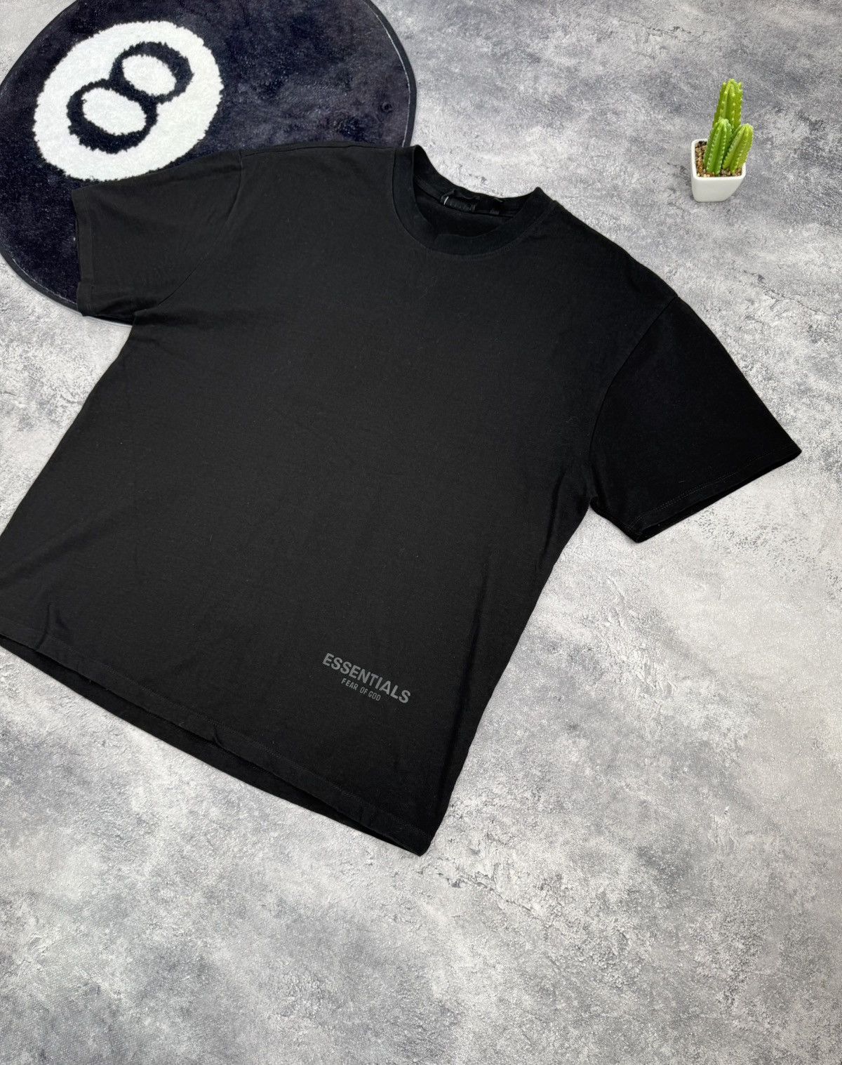 Essentials Fear of God Essentials Big Logo Reflective Oversized T shirt Size US L / EU 52-54 / 3 - 3 Thumbnail