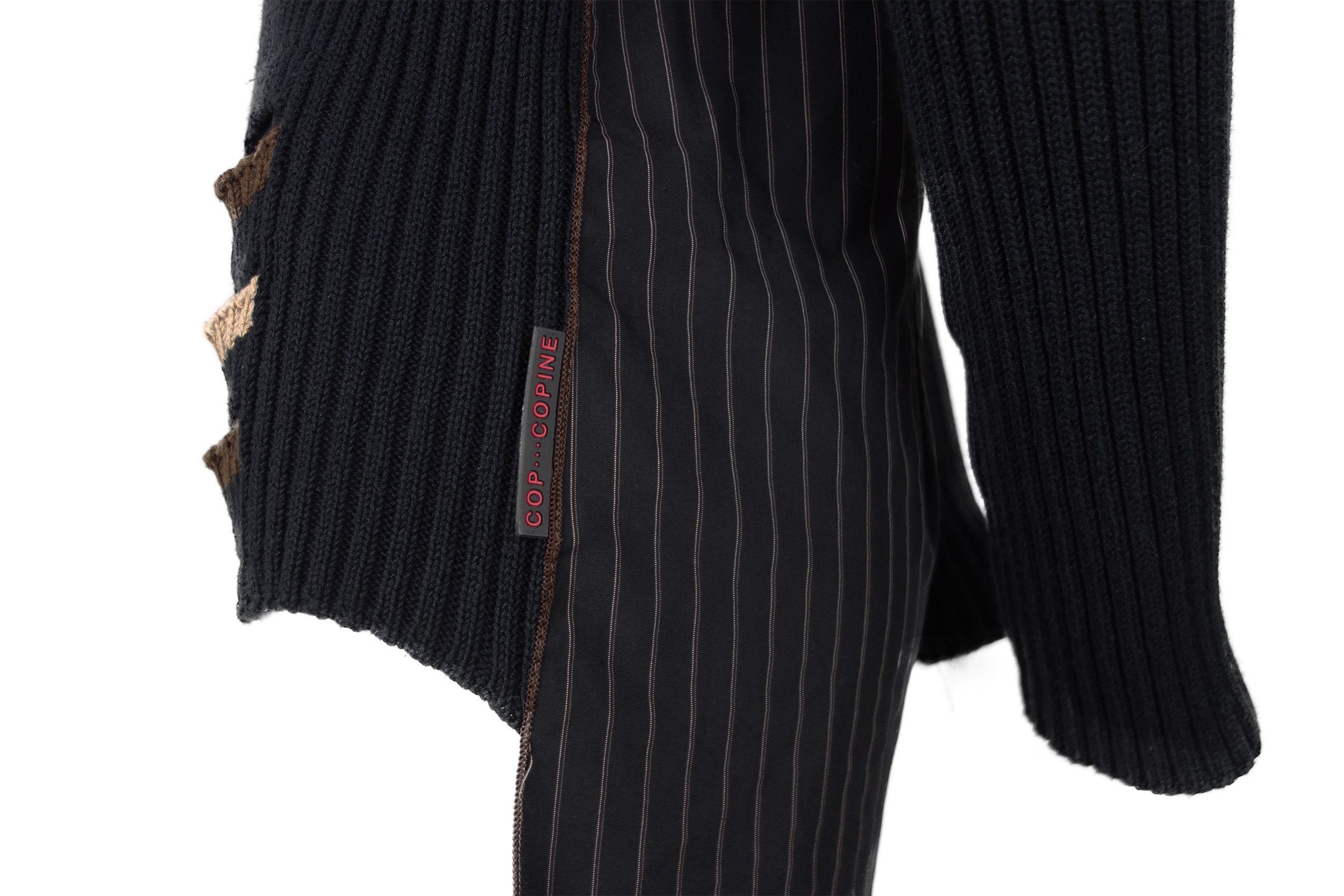 Cop Copine Cop Copine Zip Top Knit Cardigan Patchwork Print Jacket XS S Size S / US 4 / IT 40 - 11 Thumbnail