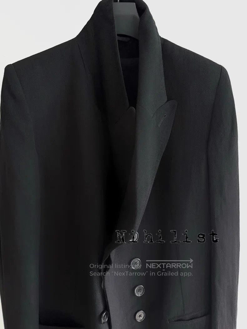 Ann Demeulemeester Ann Demeulemeester Black Coat M. Size US M / EU 48-50 / 2 - 5 Thumbnail