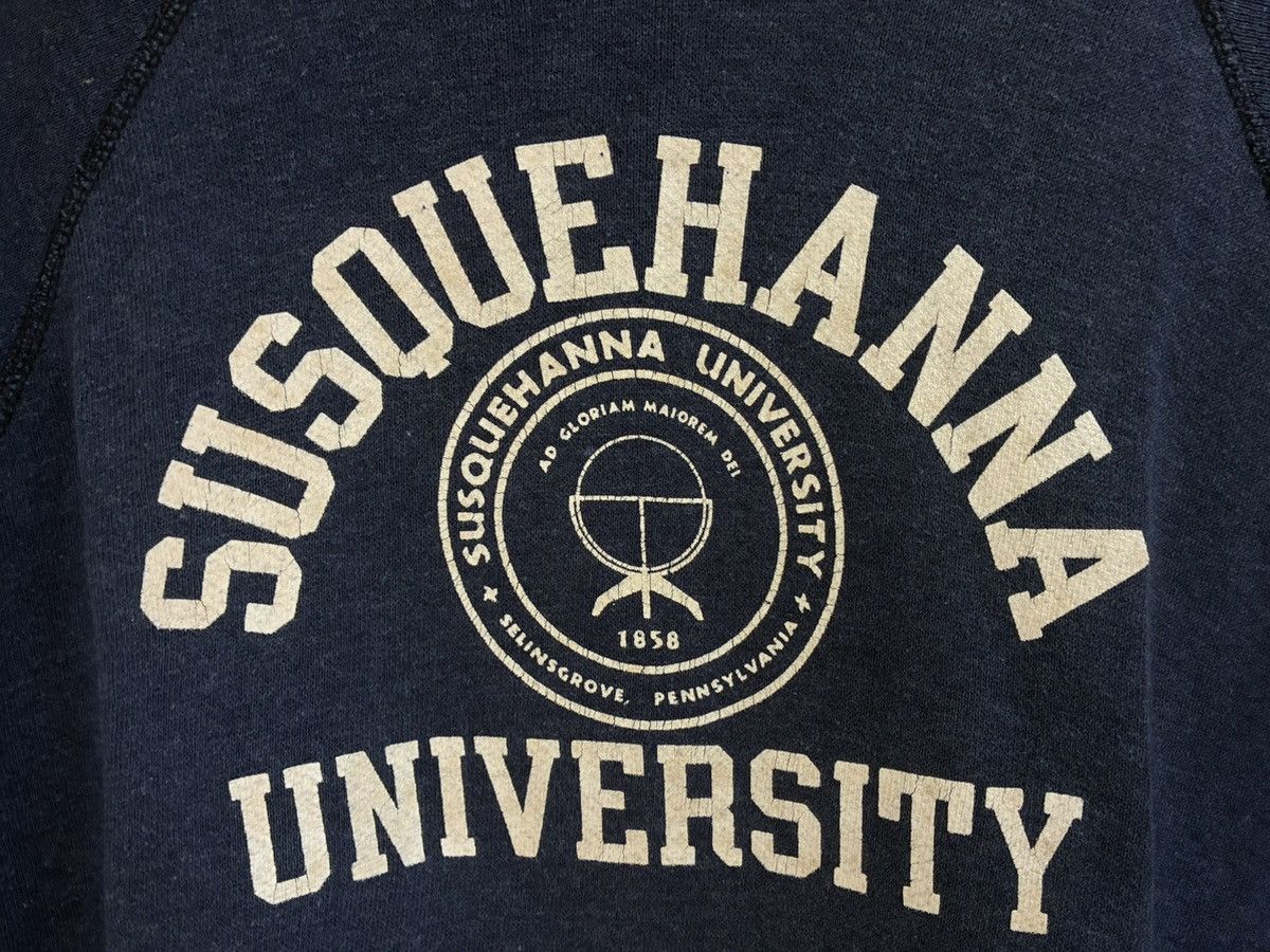 Vintage Vintage 80s Susquehanna University hoodie Size US M / EU 48-50 / 2 - 4 Thumbnail