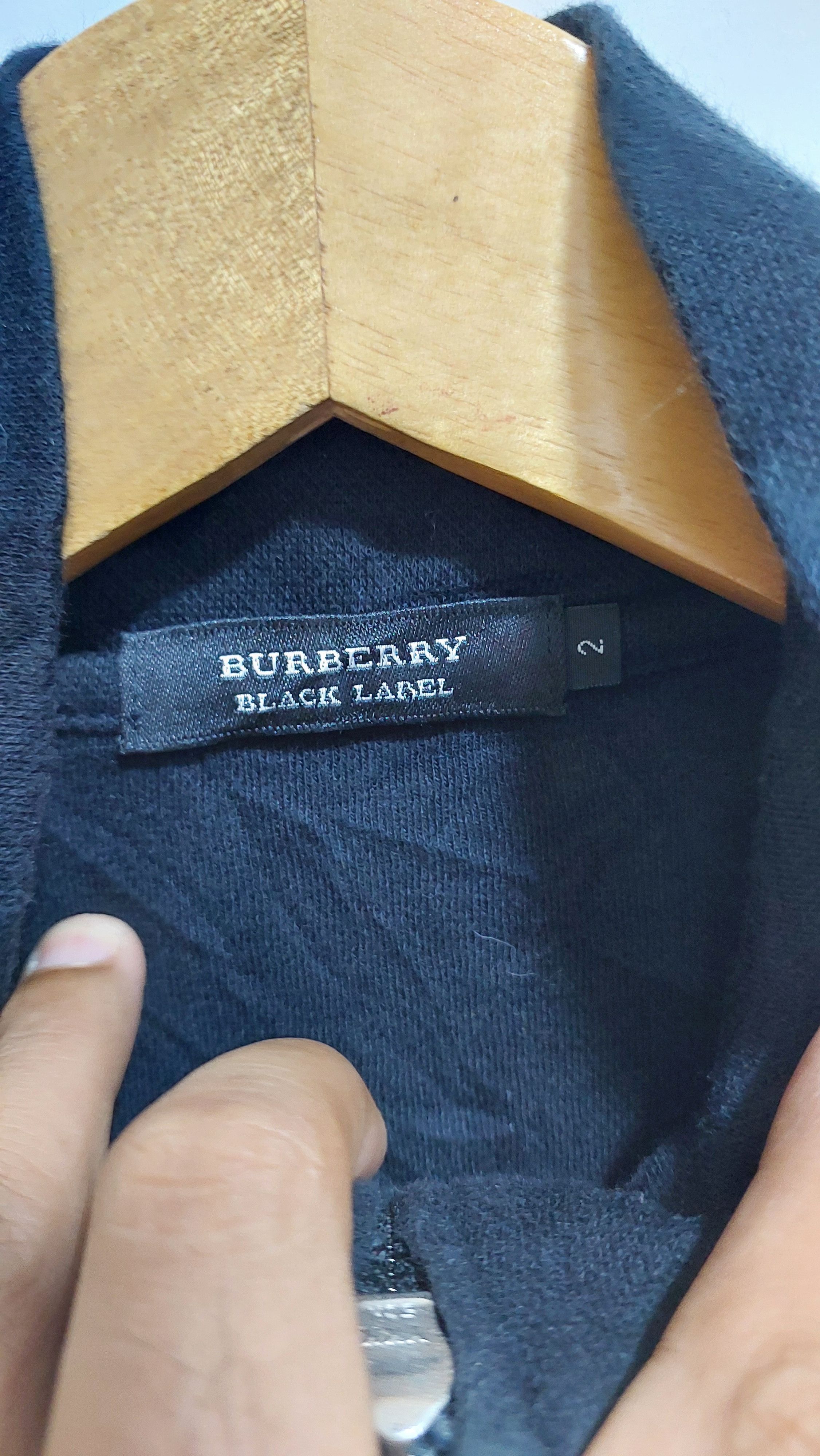 Burberry BURBERRY BLACK LABEL SWEATER JACKET Size US S / EU 44-46 / 1 - 8 Thumbnail