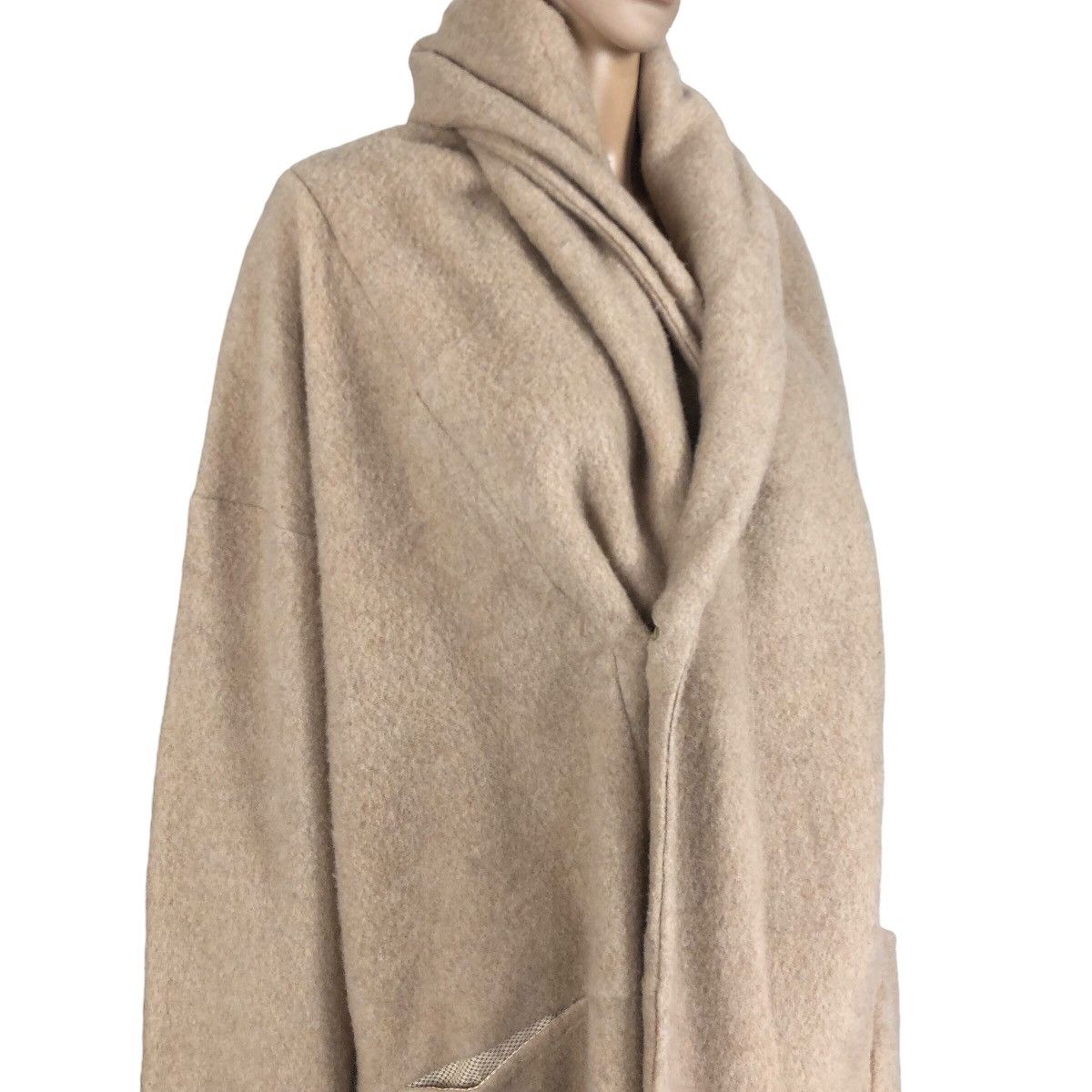 gomme Vintage Gomme Poncho Coat Double Breasted Size M / US 6-8 / IT 42-44 - 4 Thumbnail