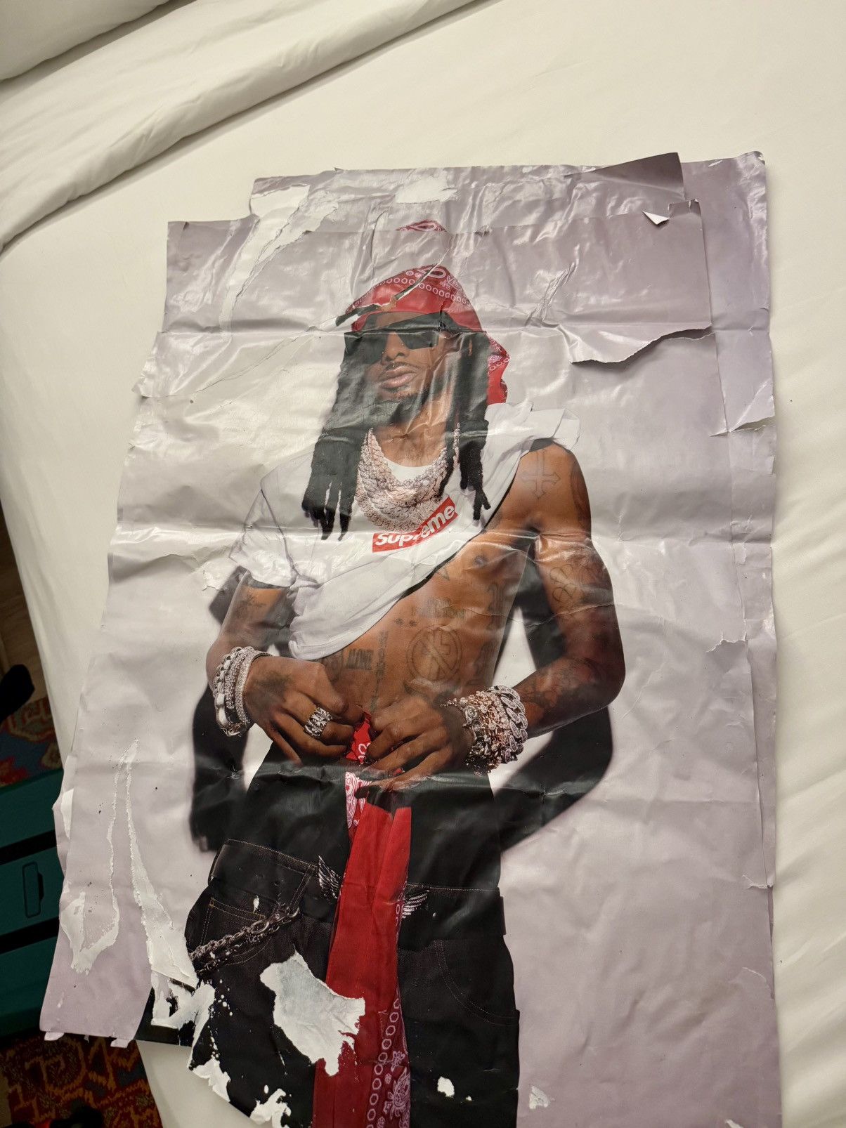 Supreme 4 Playboi Carti Posters Size ONE SIZE - 1 Thumbnail