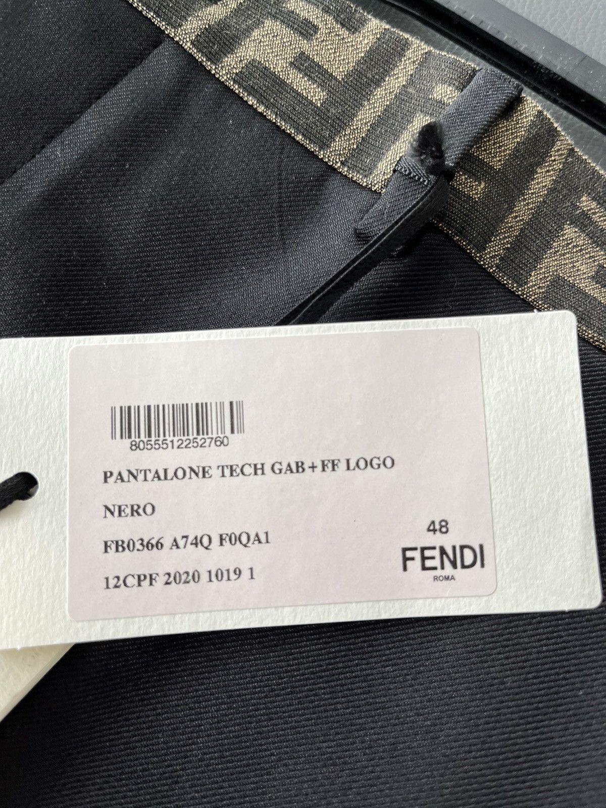 Fendi Fendi Super Runway FF Logo Pant Brand New Limited Edition Size US 29 - 14 Thumbnail
