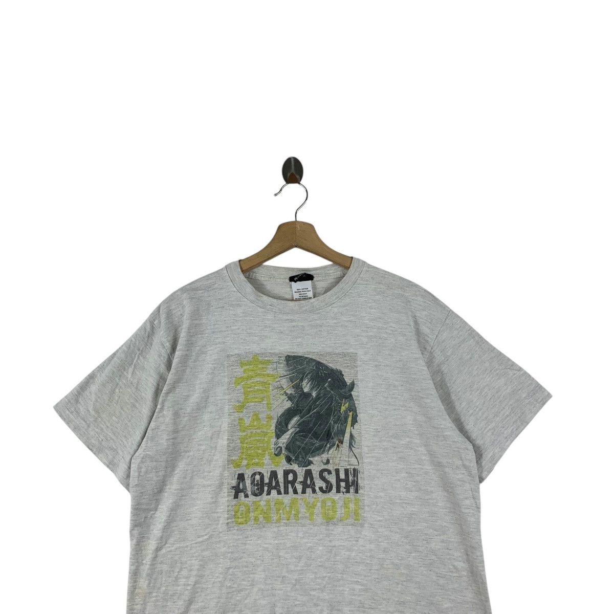 Vintage ONMYOJI RPG GAME Aoarashi Character Mobile Console Tee Size US L / EU 52-54 / 3 - 2 Thumbnail