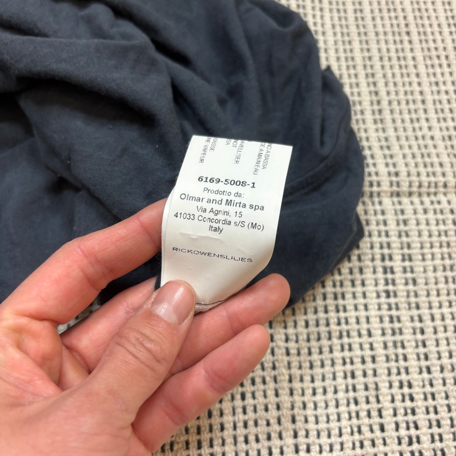 Rick Owens Lilies Rick Owens Lilies Long Sleeve Aymmetric Shirt Women's 8 Size M / US 6-8 / IT 42-44 - 8 Thumbnail