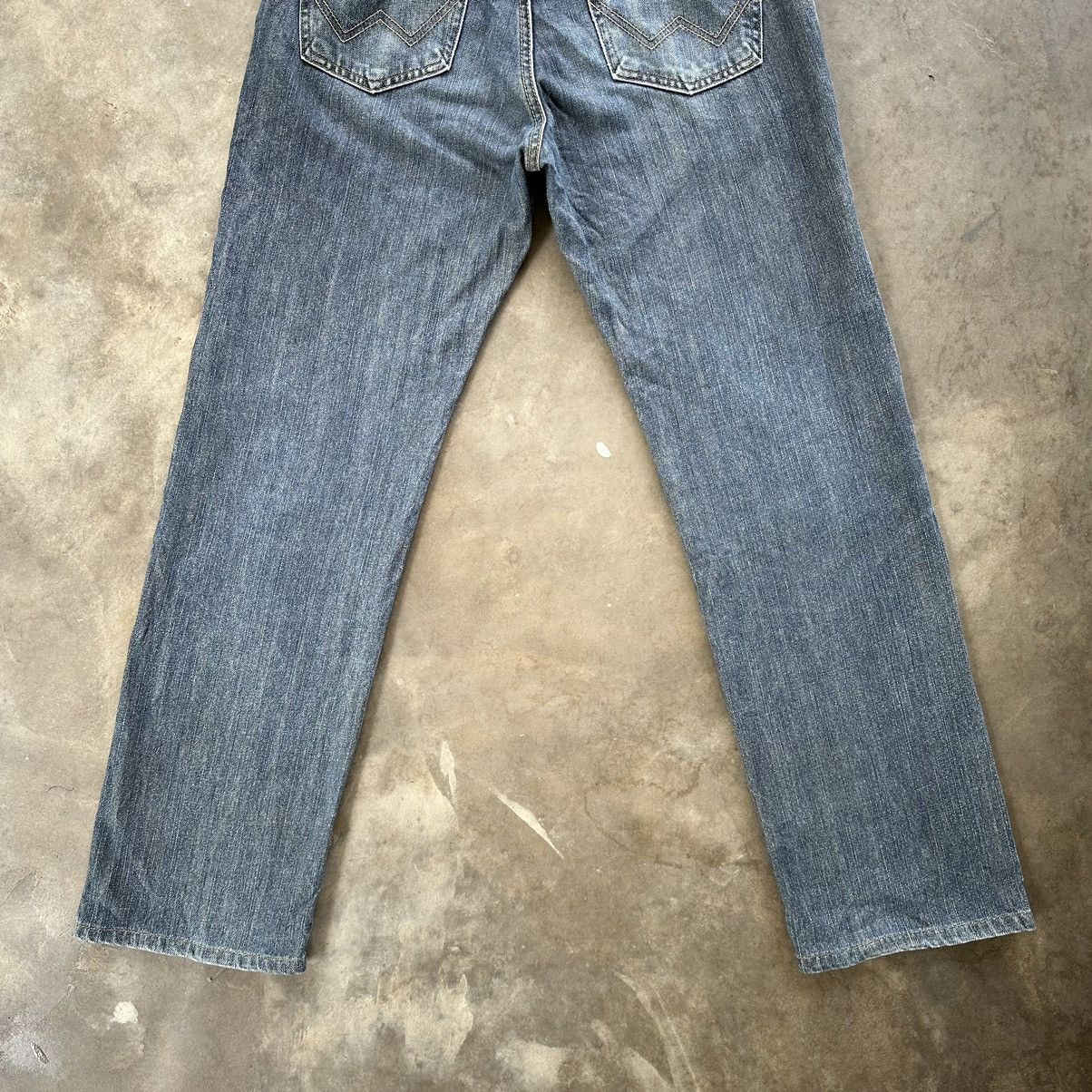 Japanese Brand Vintage Edwin Faded Distressed Denim Jean Pant W32 Size US 32 / EU 48 - 10 Thumbnail