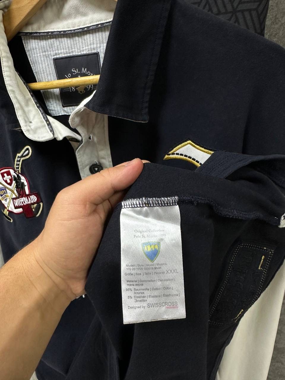 Polo Ralph Lauren × Vintage Vintage Polo Ralph Lauren St.Moritz PRL Rugby Sweatshirt Size US XXL / EU 58 / 5 - 10 Thumbnail