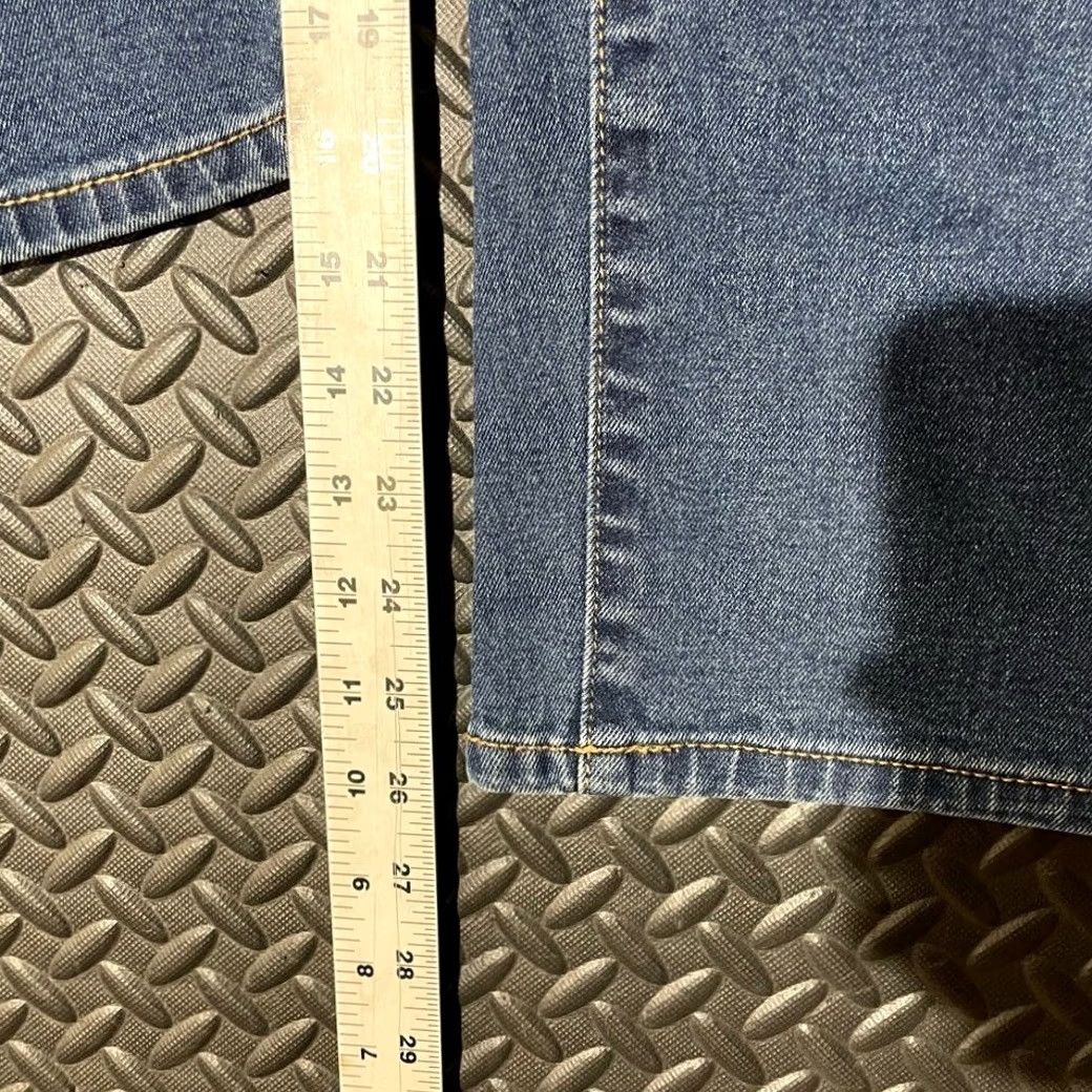 Vintage Wallflower Denim Jeans Womens Curvy Super High Rise Straight Eco Blue Fearless NWT 1/25 Size 27" / US 4 / IT 40 - 4 Thumbnail