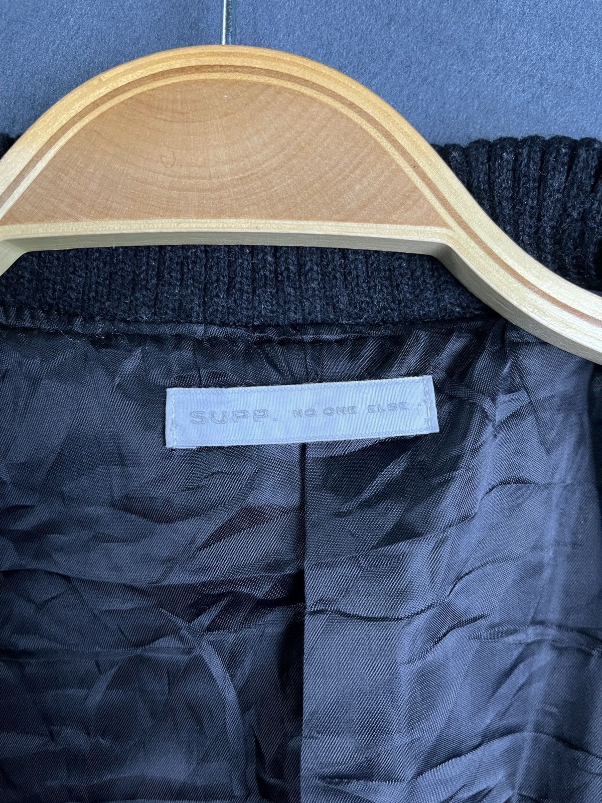 Genuine Leather × Japanese Brand Supp. Wool Leather Varsity Jacket Size S / US 4 / IT 40 - 8 Thumbnail
