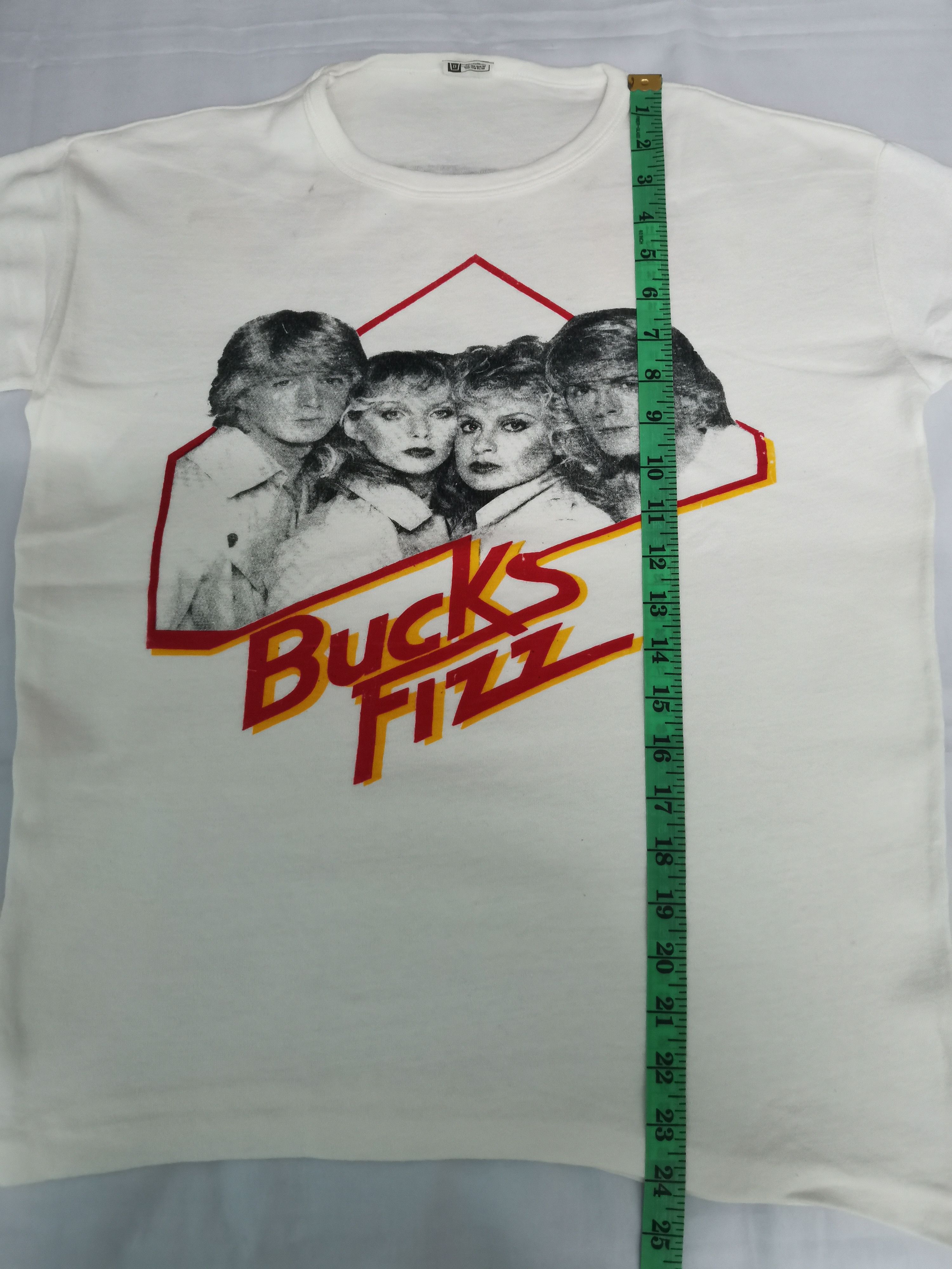 Band Tees Vintage Bucks Fizz Tour 83 Pop Rock Band Rare White Size US M / EU 48-50 / 2 - 5 Thumbnail