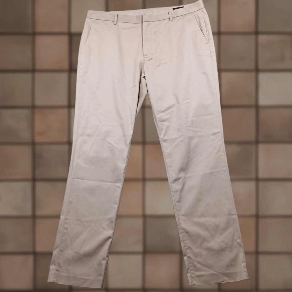 Bonobos Bonobos Chino Pants Men's 40x34 Tan Khaki Athletic Fit Stretch Cotton Slacks Size US 40 / EU 56 - 1 Thumbnail
