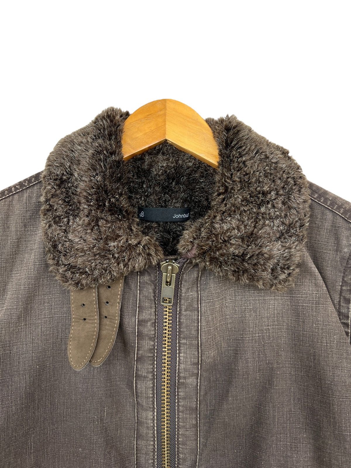 Johnbull Johnbull Alpaca Fur Canvas Sunfaded Brown Jacket Size US M / EU 48-50 / 2 - 13 Thumbnail