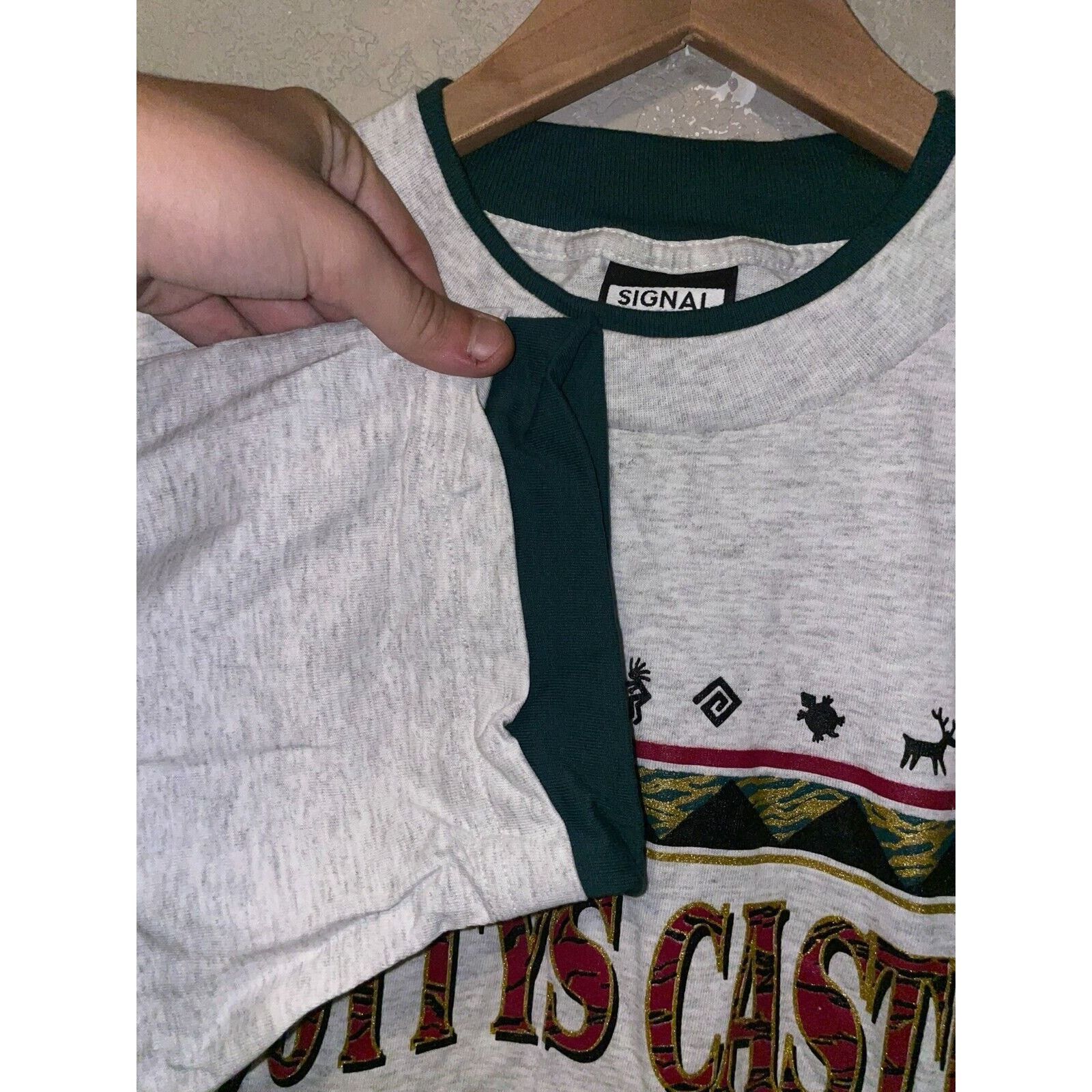 Signal Sport Vintage Scottys Castle Shirt Death Valley Tee VTG 90s Large Size US L / EU 52-54 / 3 - 7 Thumbnail